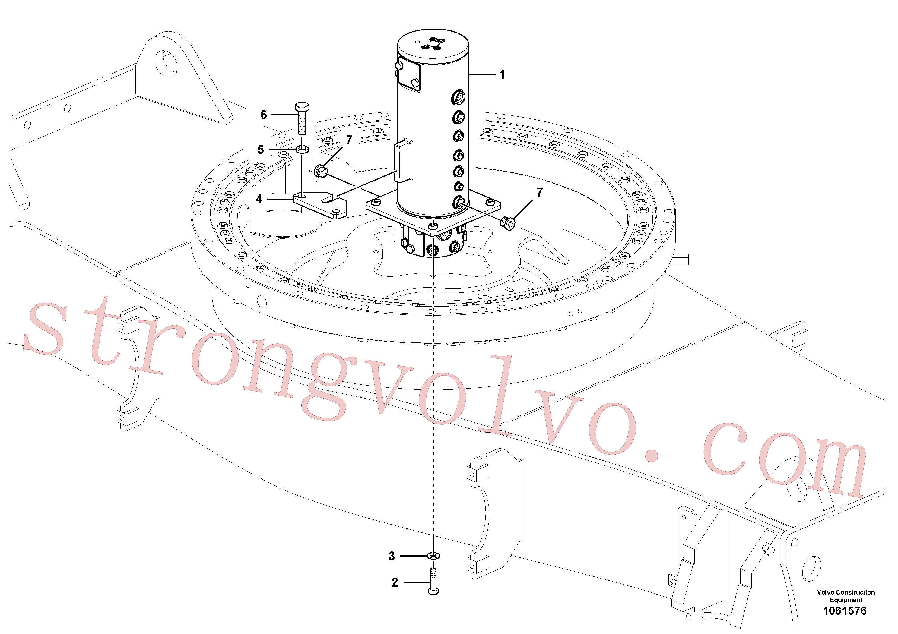 VOE14650863 Volvo Rótula(1061576 Montagem)