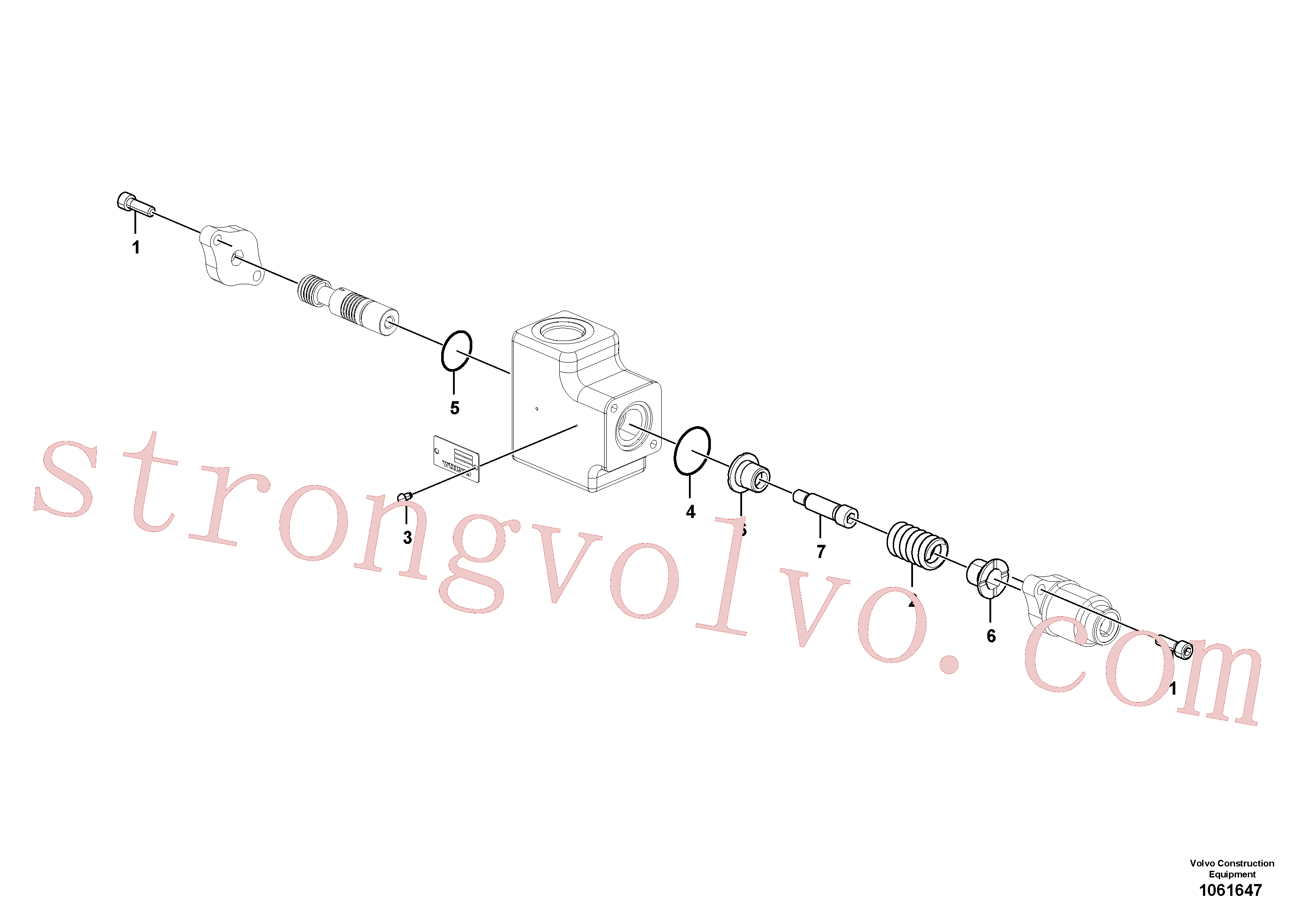 SA7273-11410 Volvo Válvula(1061647 Montagem)