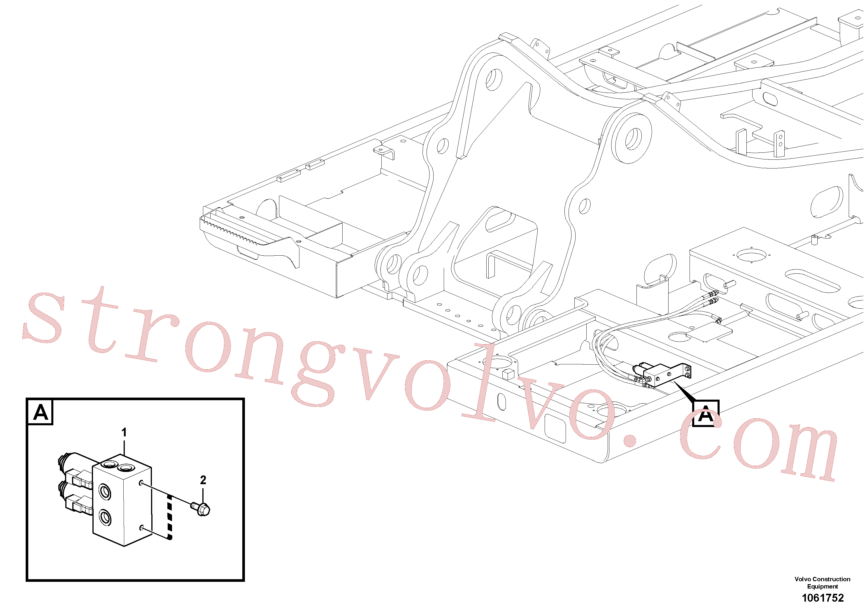 VOE14634757 Volvo Unidade electrónica.(1061752 Montagem)