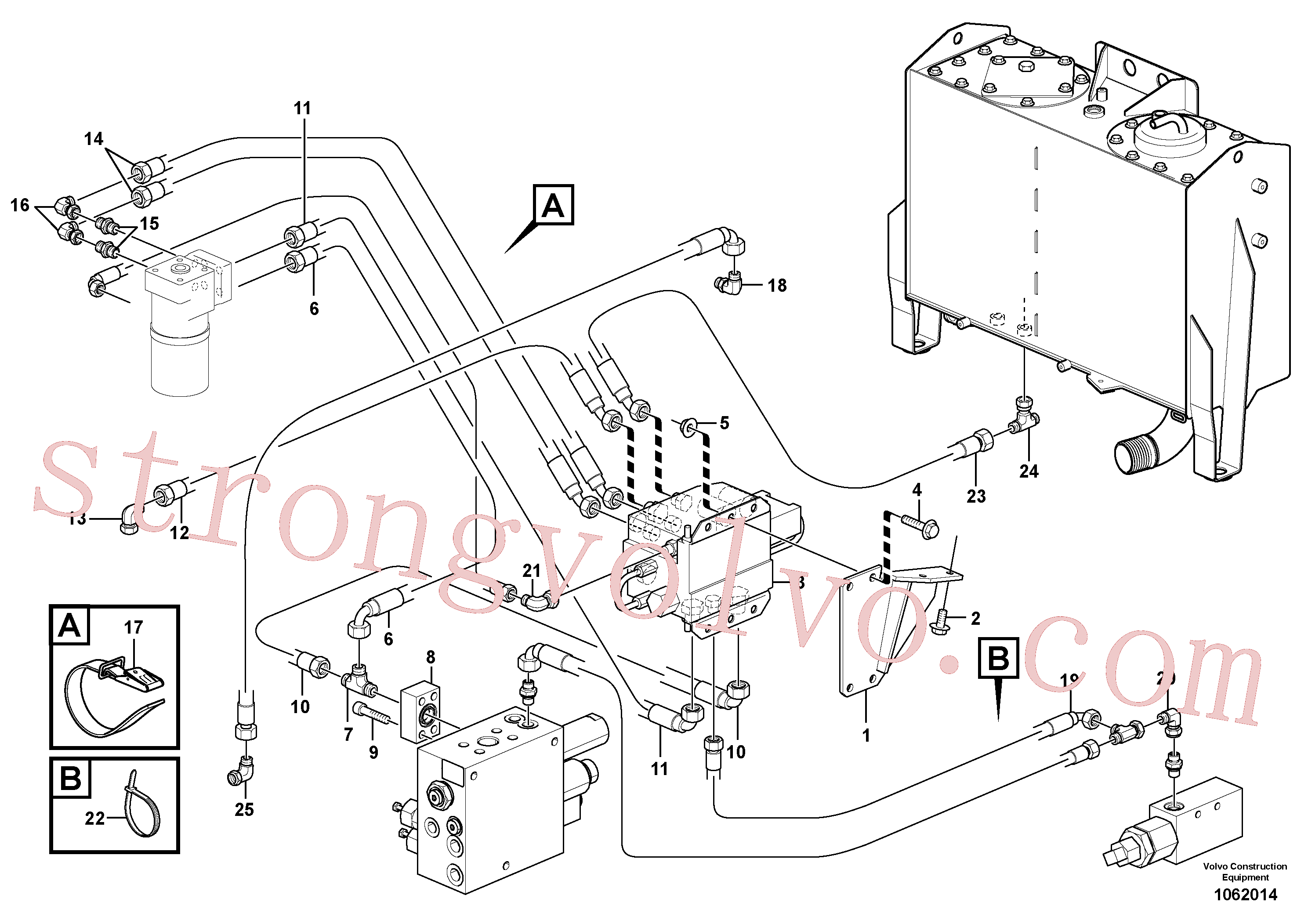 VOE936933 Volvo Direcção CDC(1062014 Montagem)