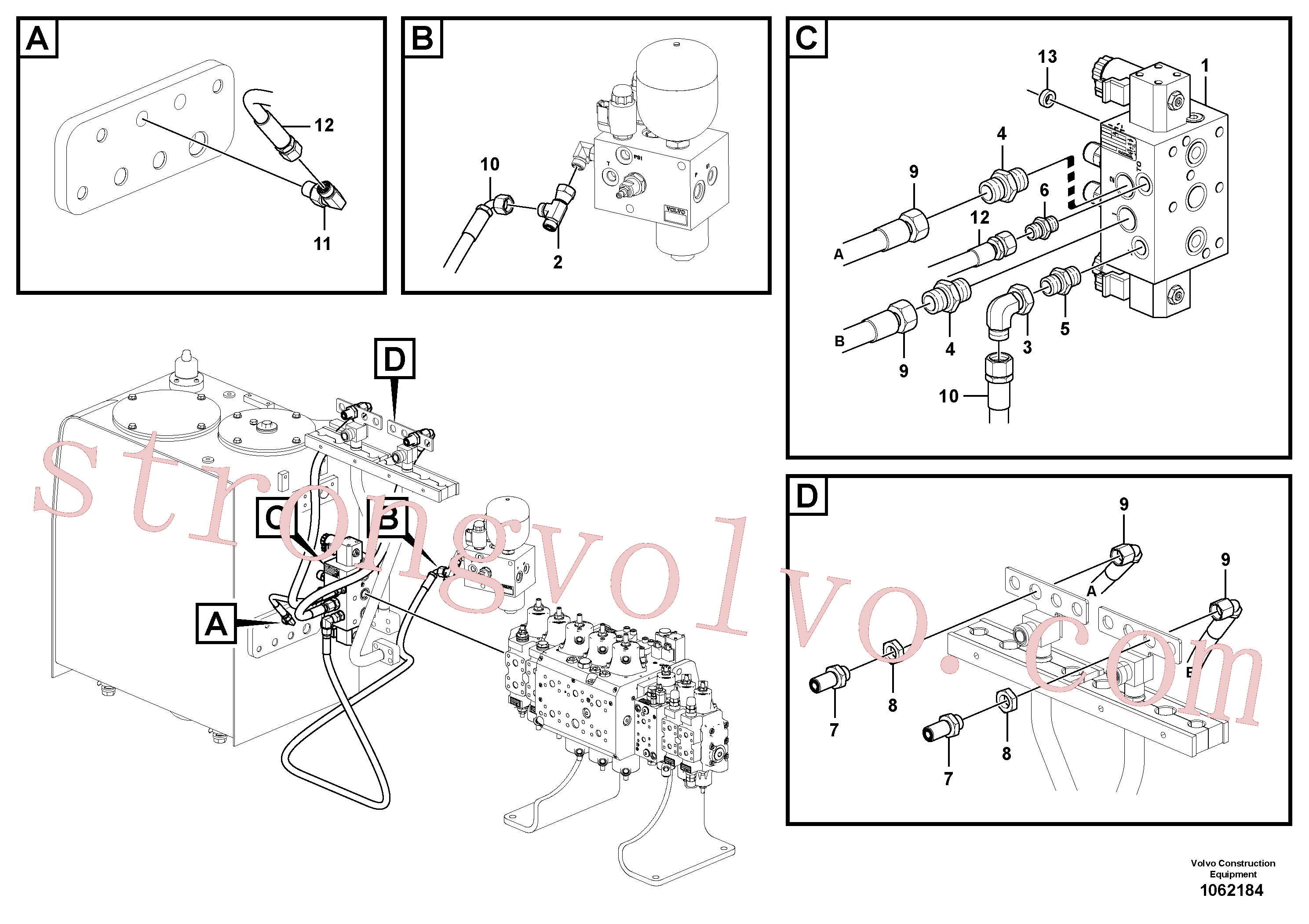 VOE15612093 Volvo(1062184 Montagem)