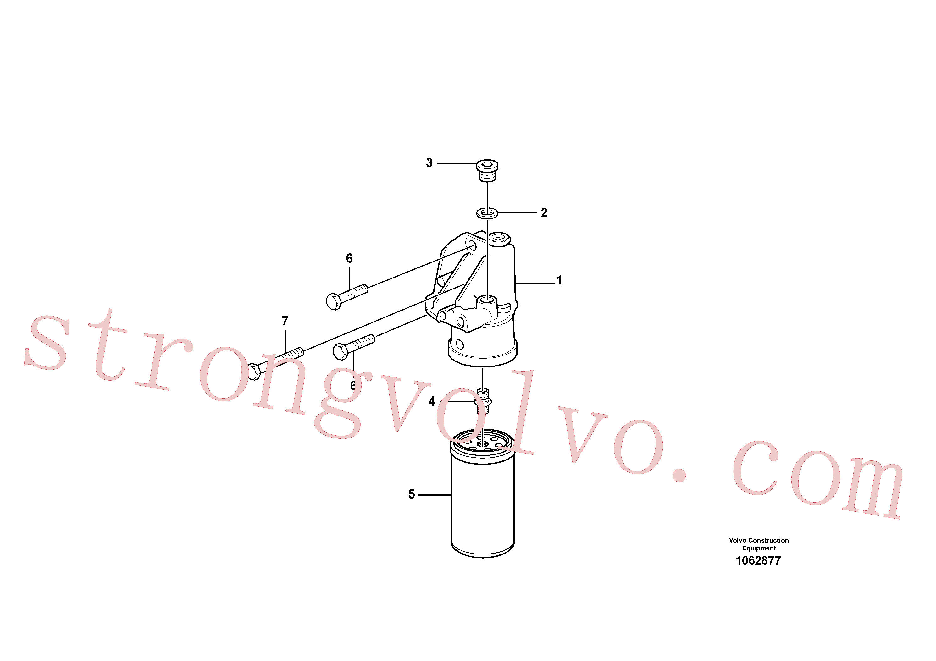 RM80766462 Volvo Filtro de combustível(1062877 Montagem)