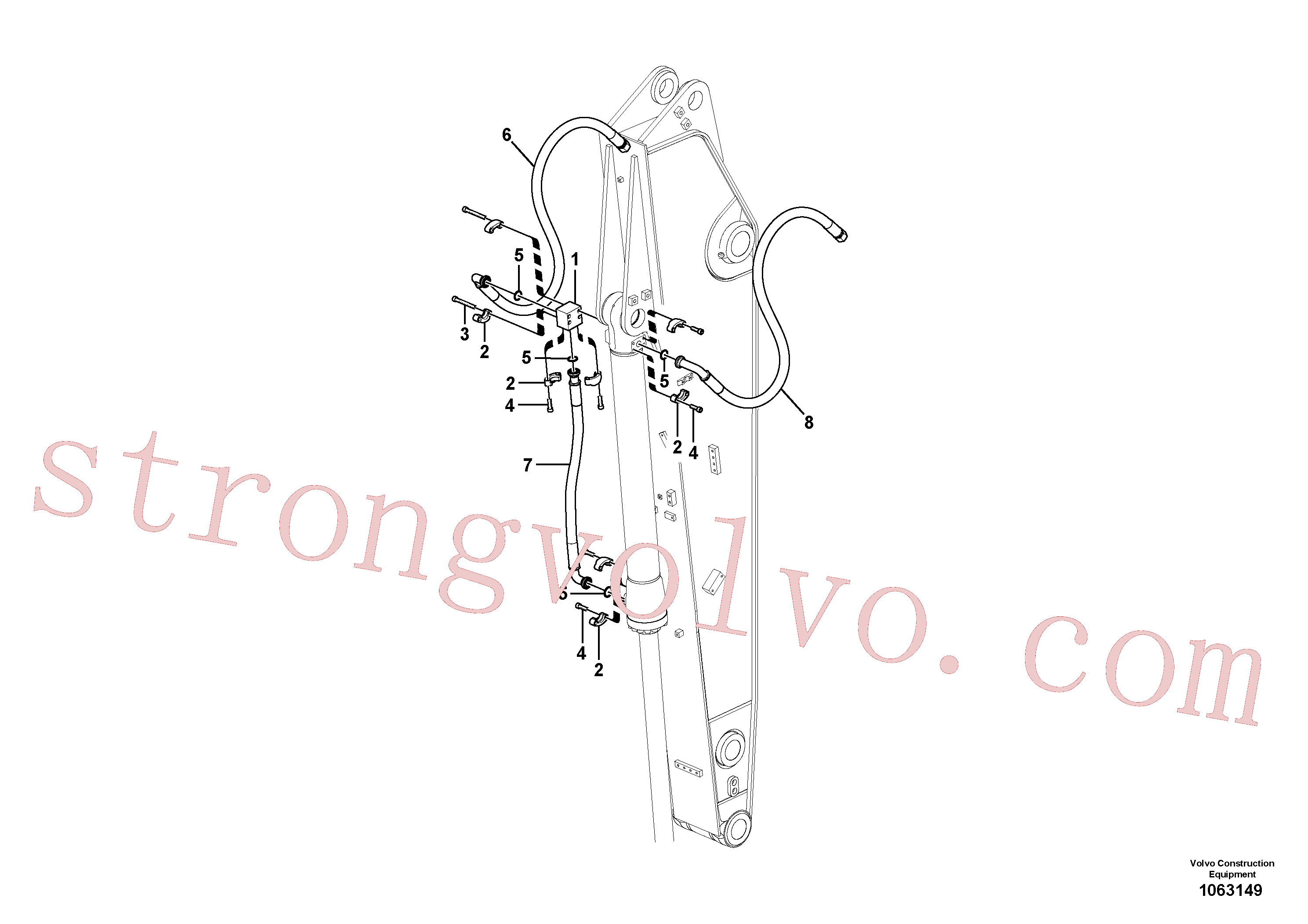 Volvo Montagem VOE984357 Parafuso soquete sext Acessórios