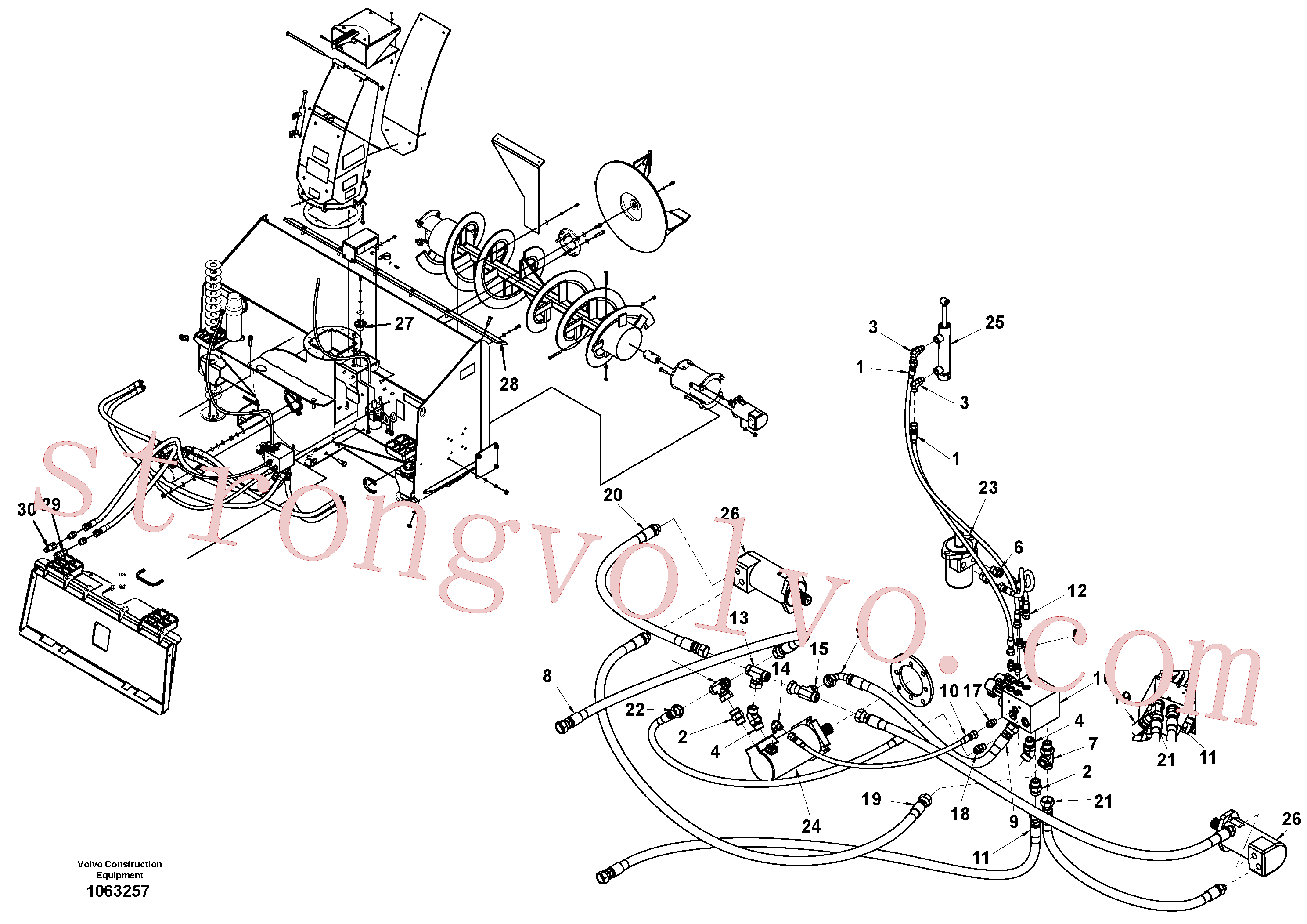 VOE16219300 Volvo(1063257 Montagem)