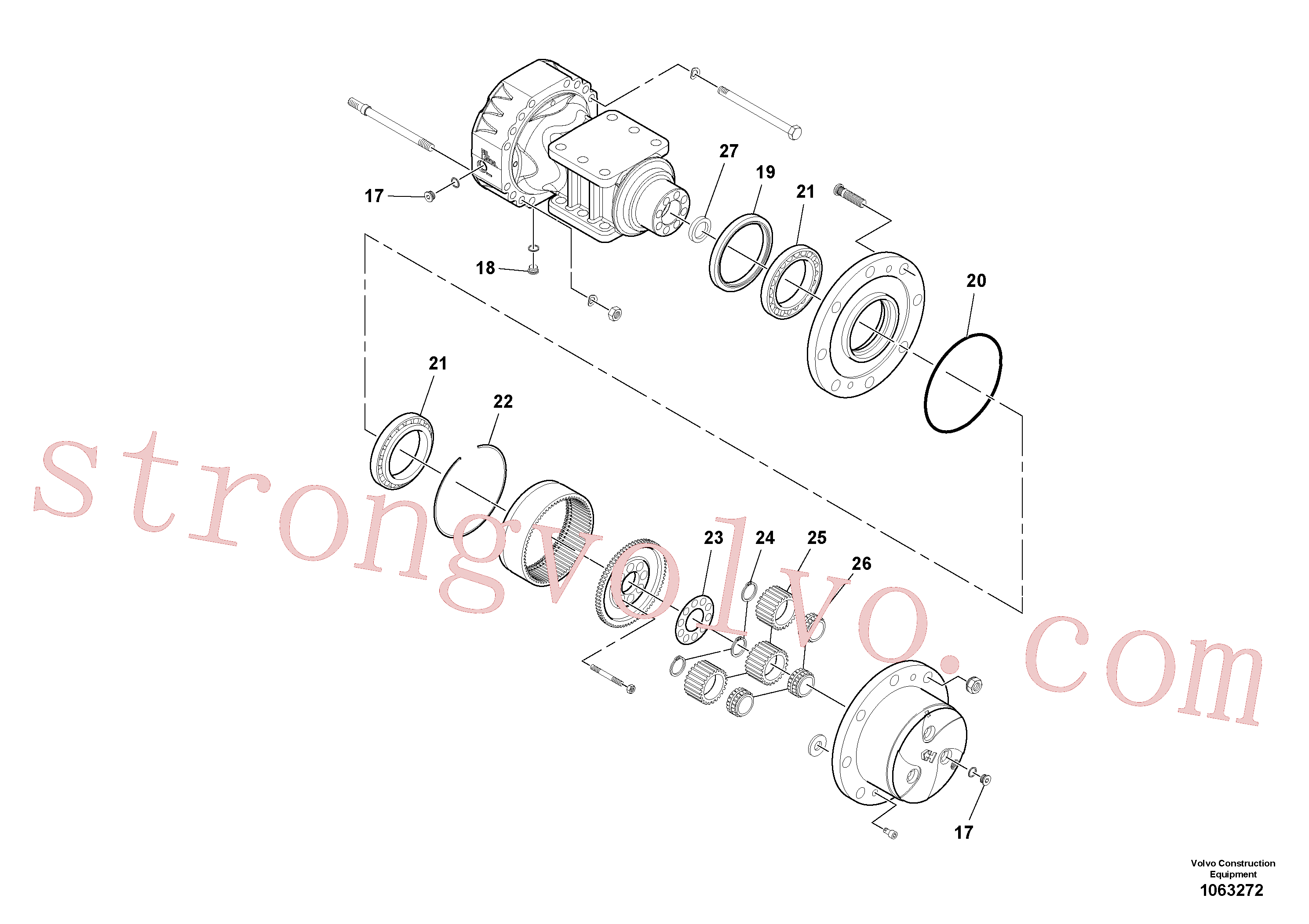 RM59146670 Volvo Eixo(1063272 Montagem)