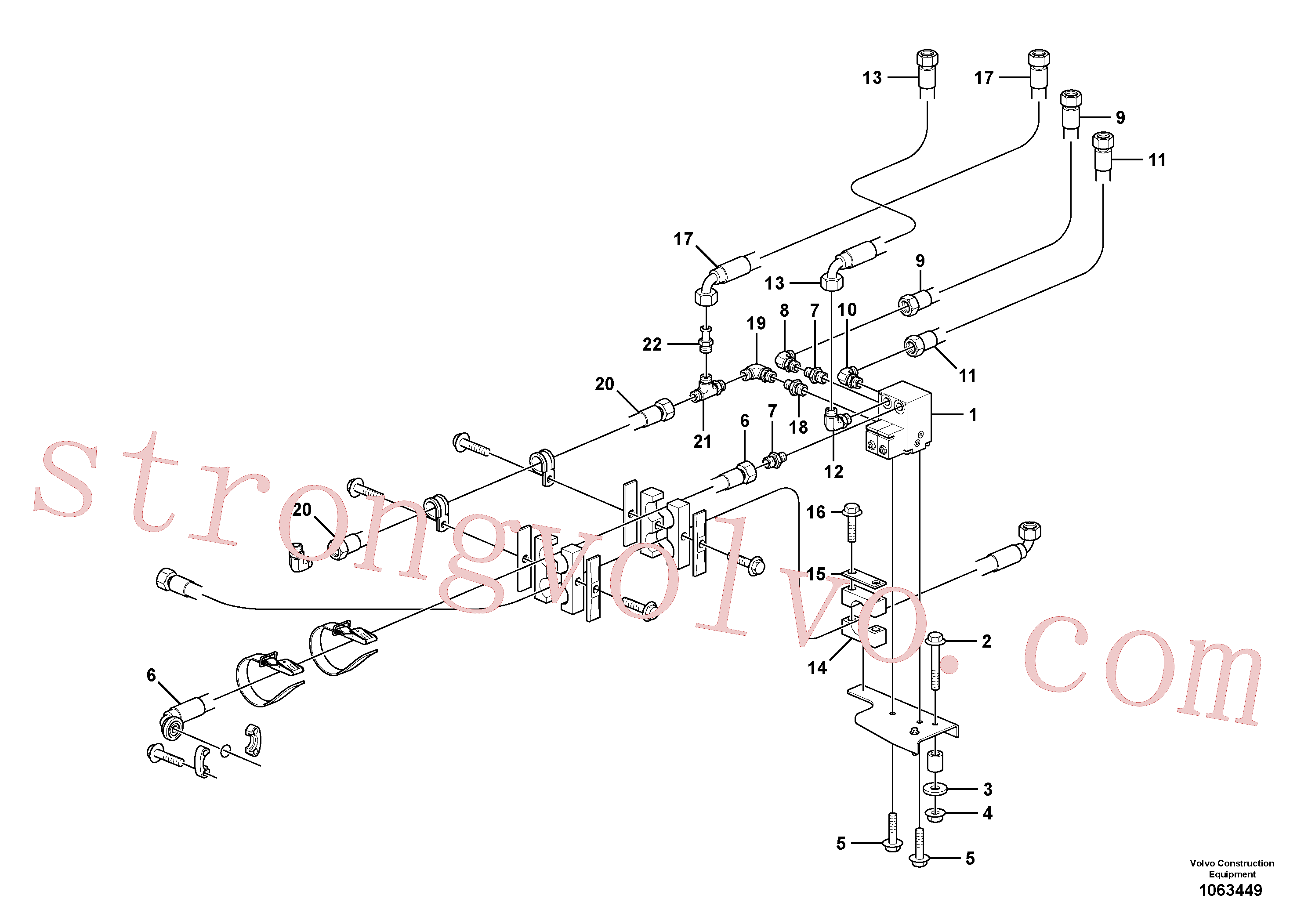 Volvo Acessórios para escavadeira VOE17216652 Eternity/2 Acessórios