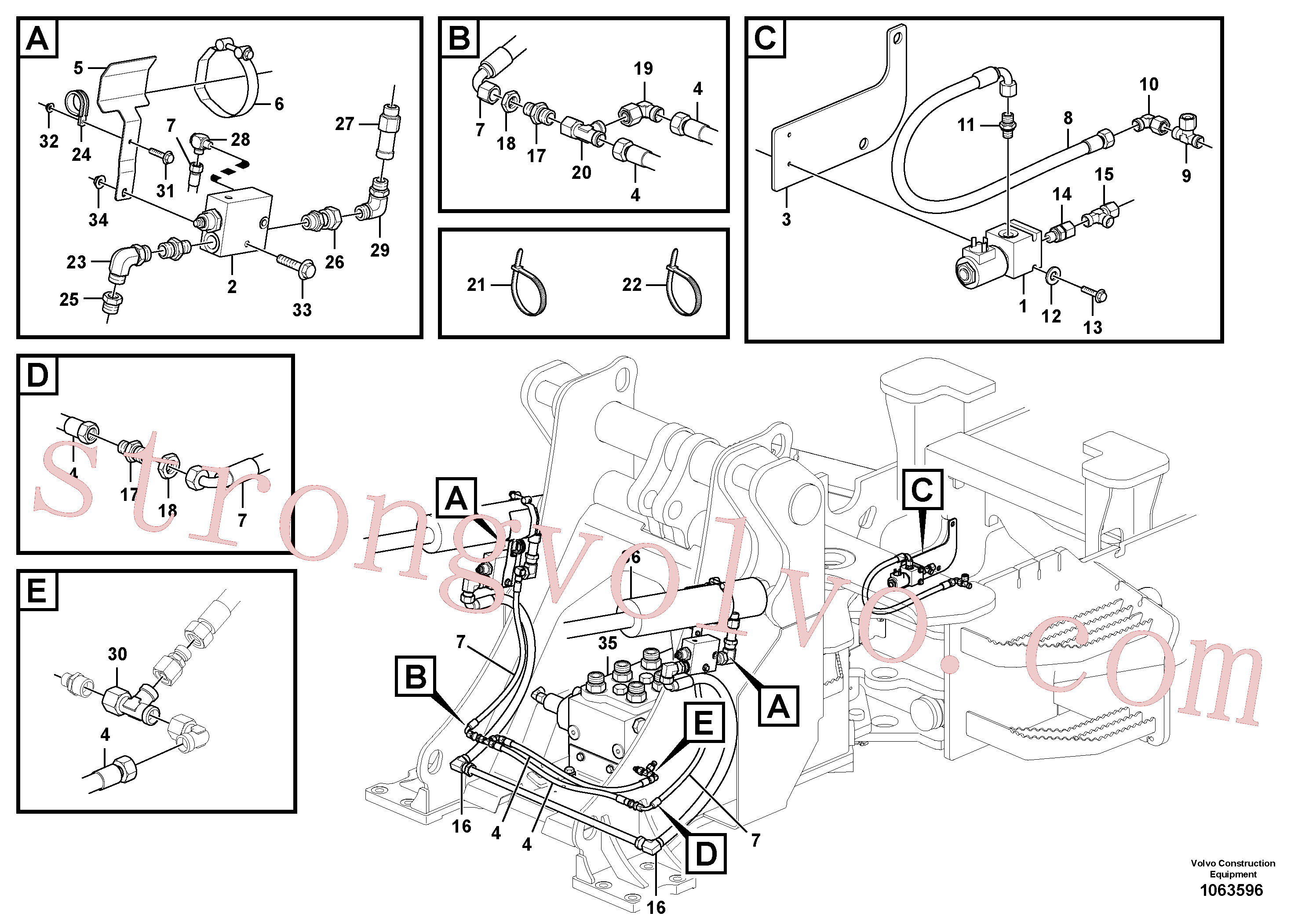VOE978435 Volvo(1063596 Montagem)