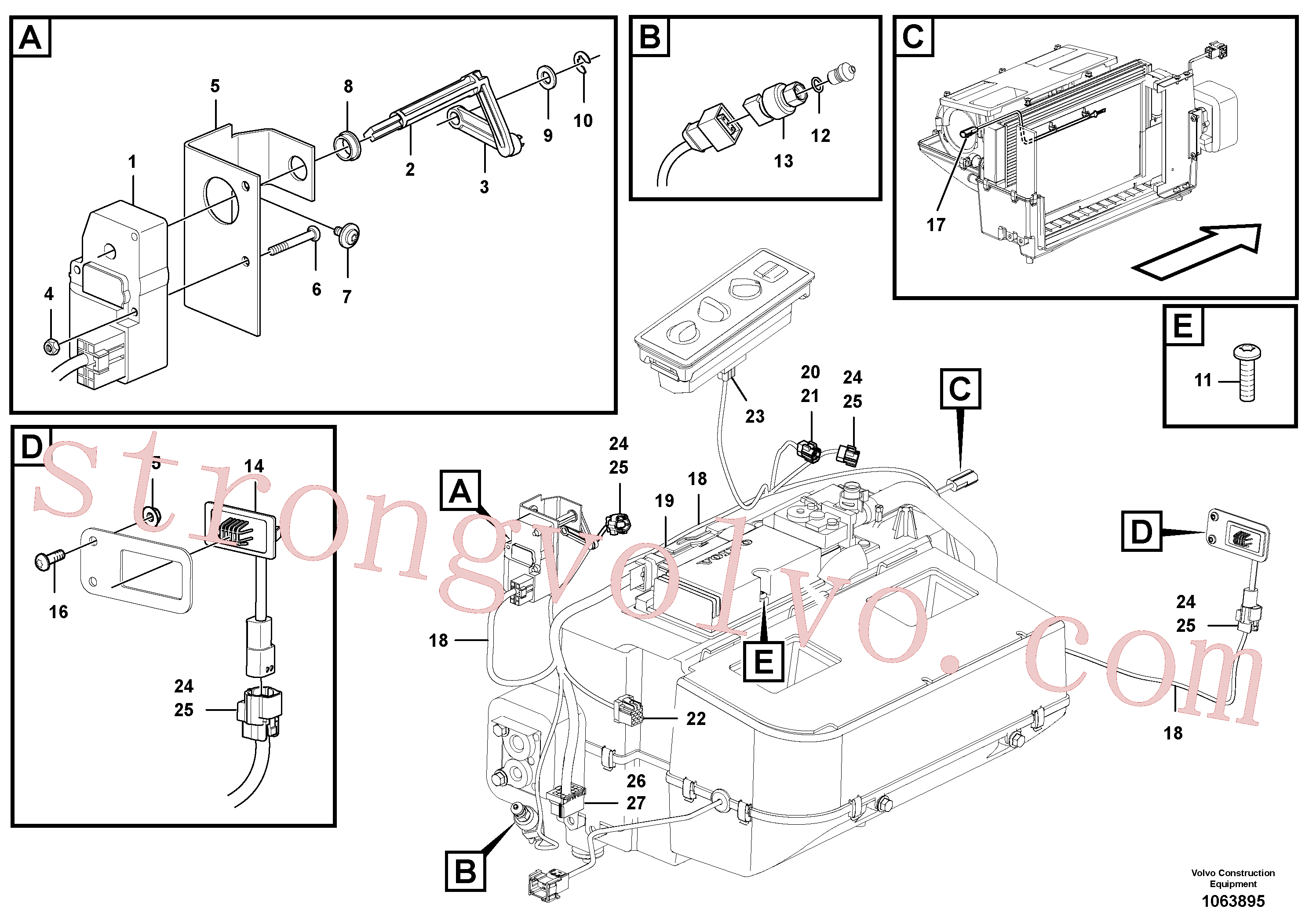 VOE14102589 Volvo(1063895 Montagem)