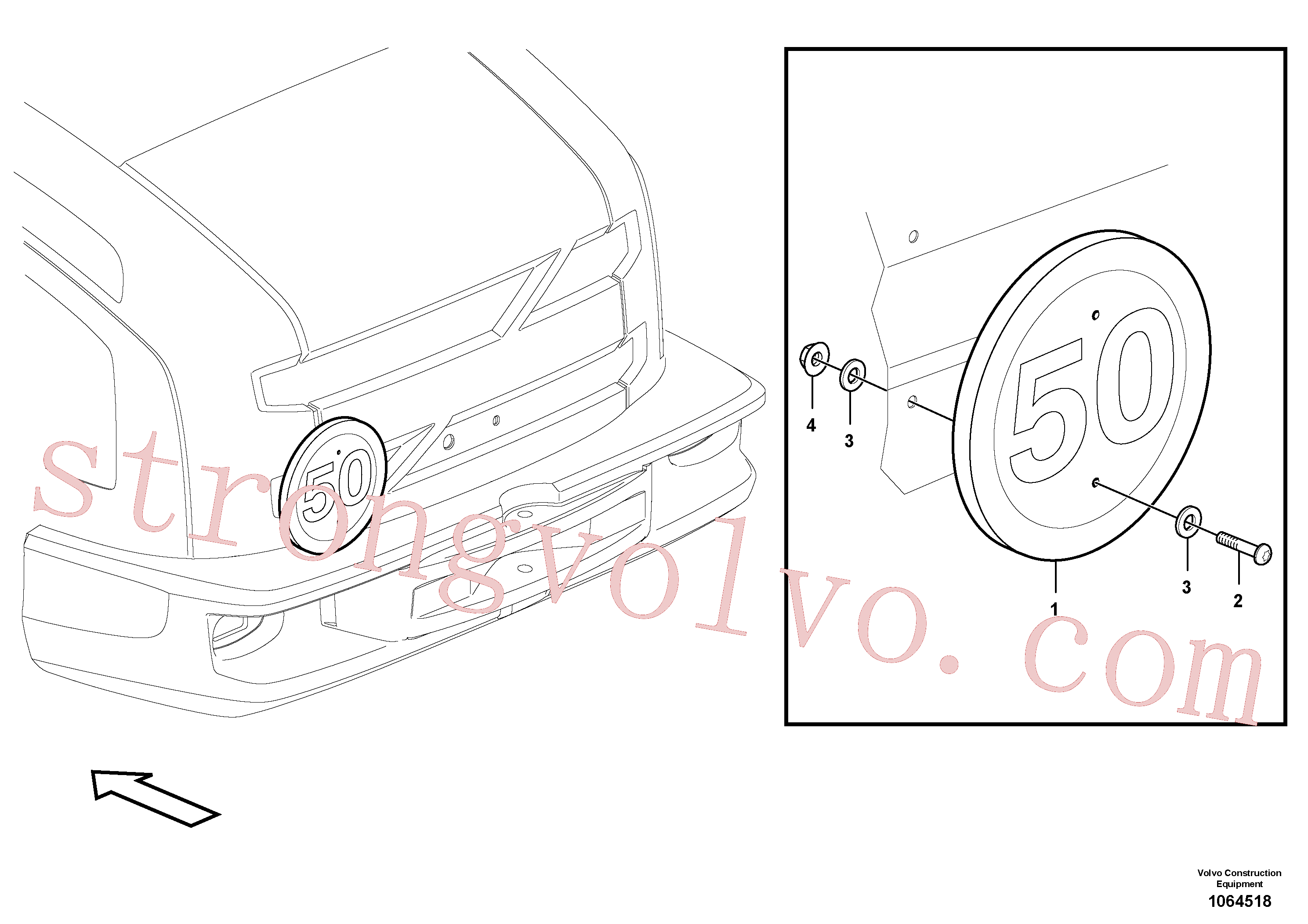 VOE14572455 Volvo(1064518 Montagem)