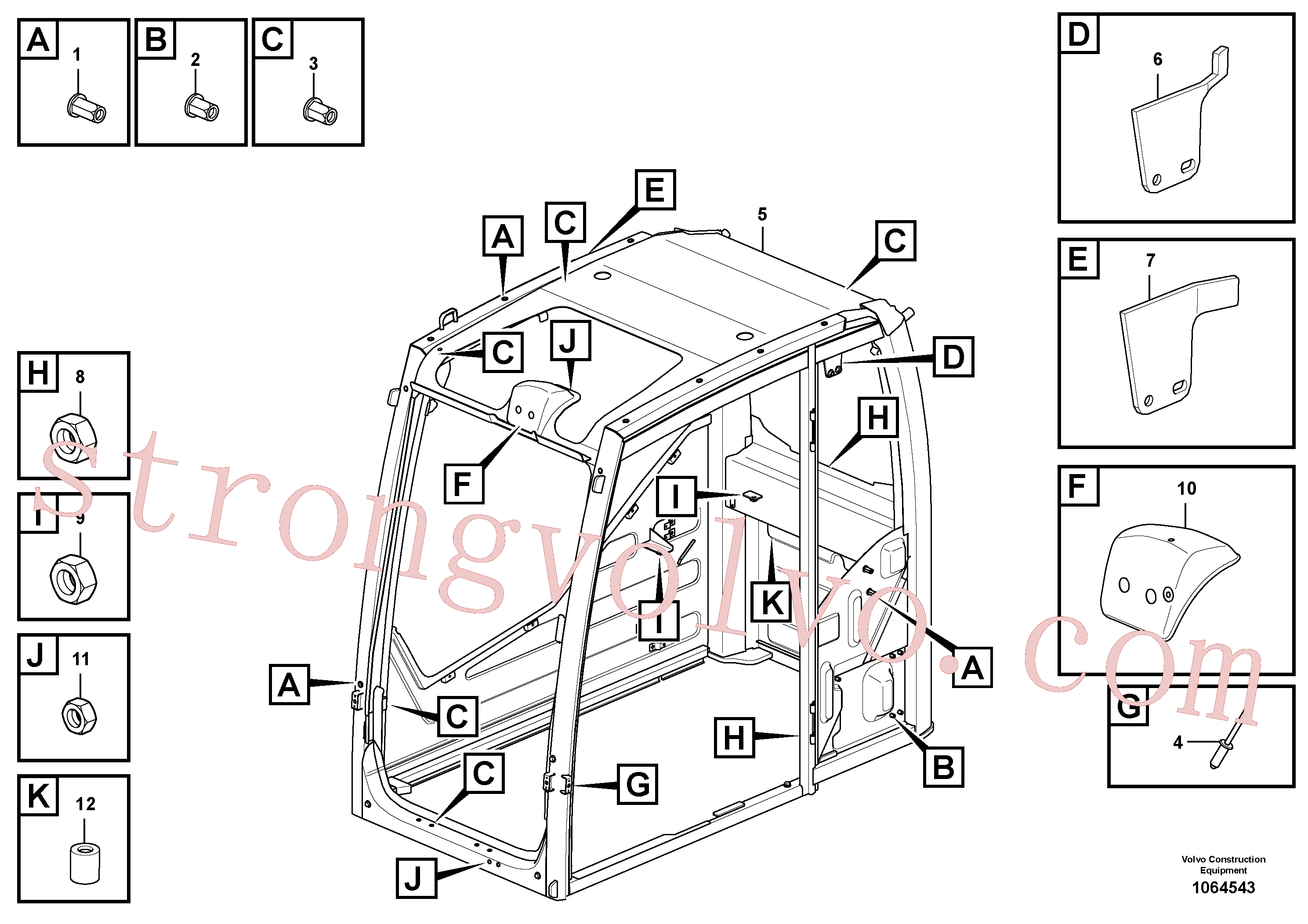 VOE962689 Volvo(1064543 Montagem)