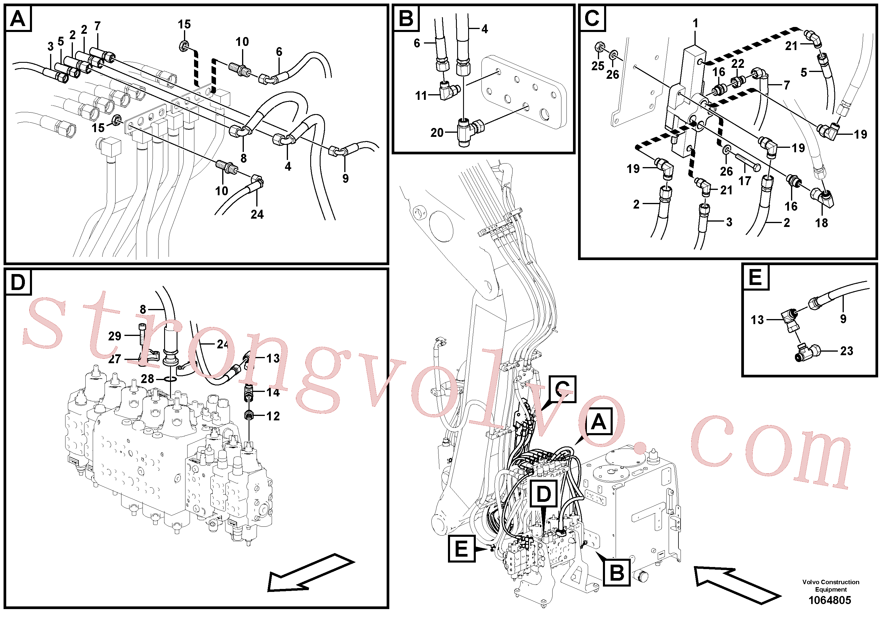 VOE938231 Volvo(1064805 Montagem)