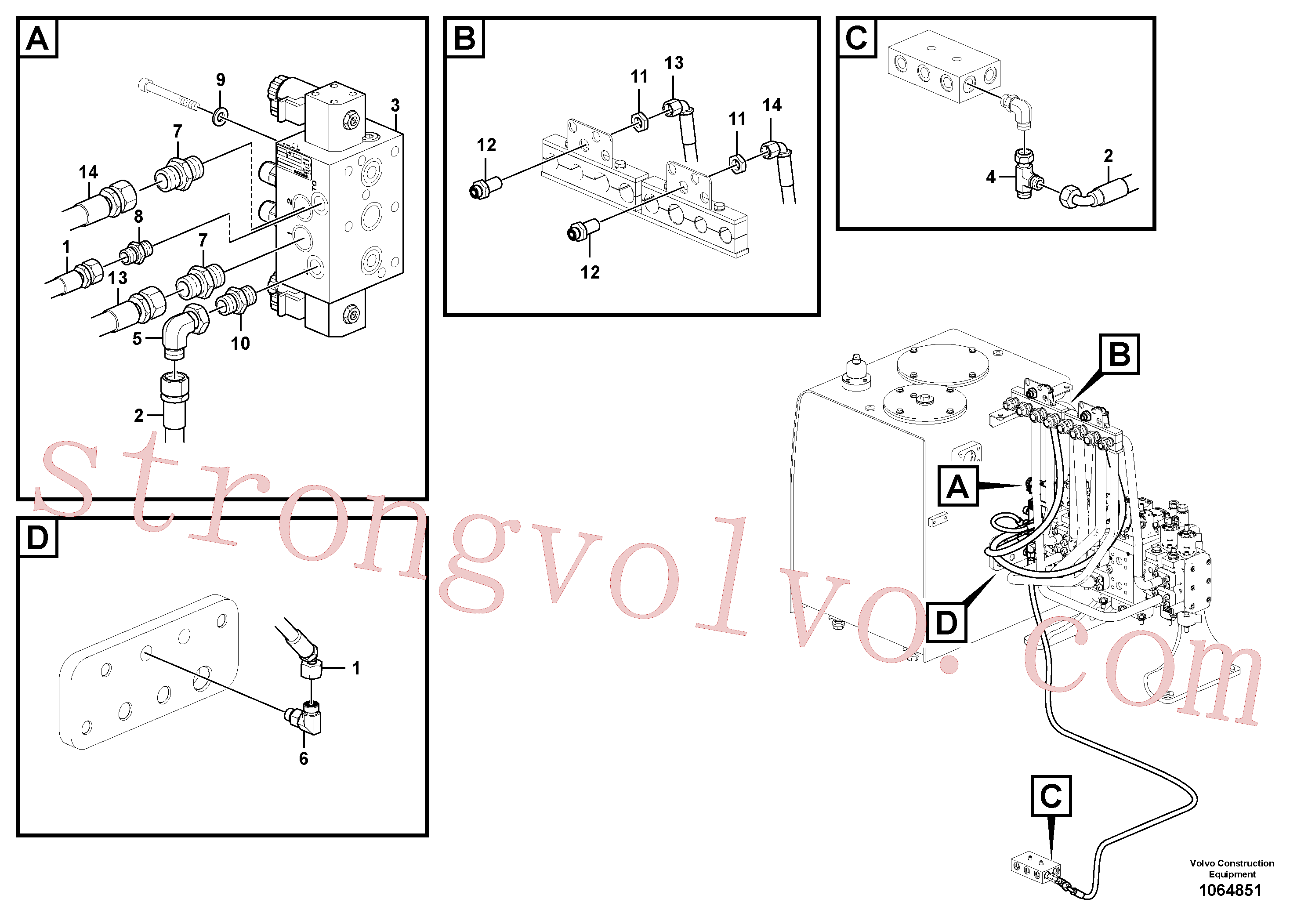 VOE15612093 Volvo(1064851 Montagem)
