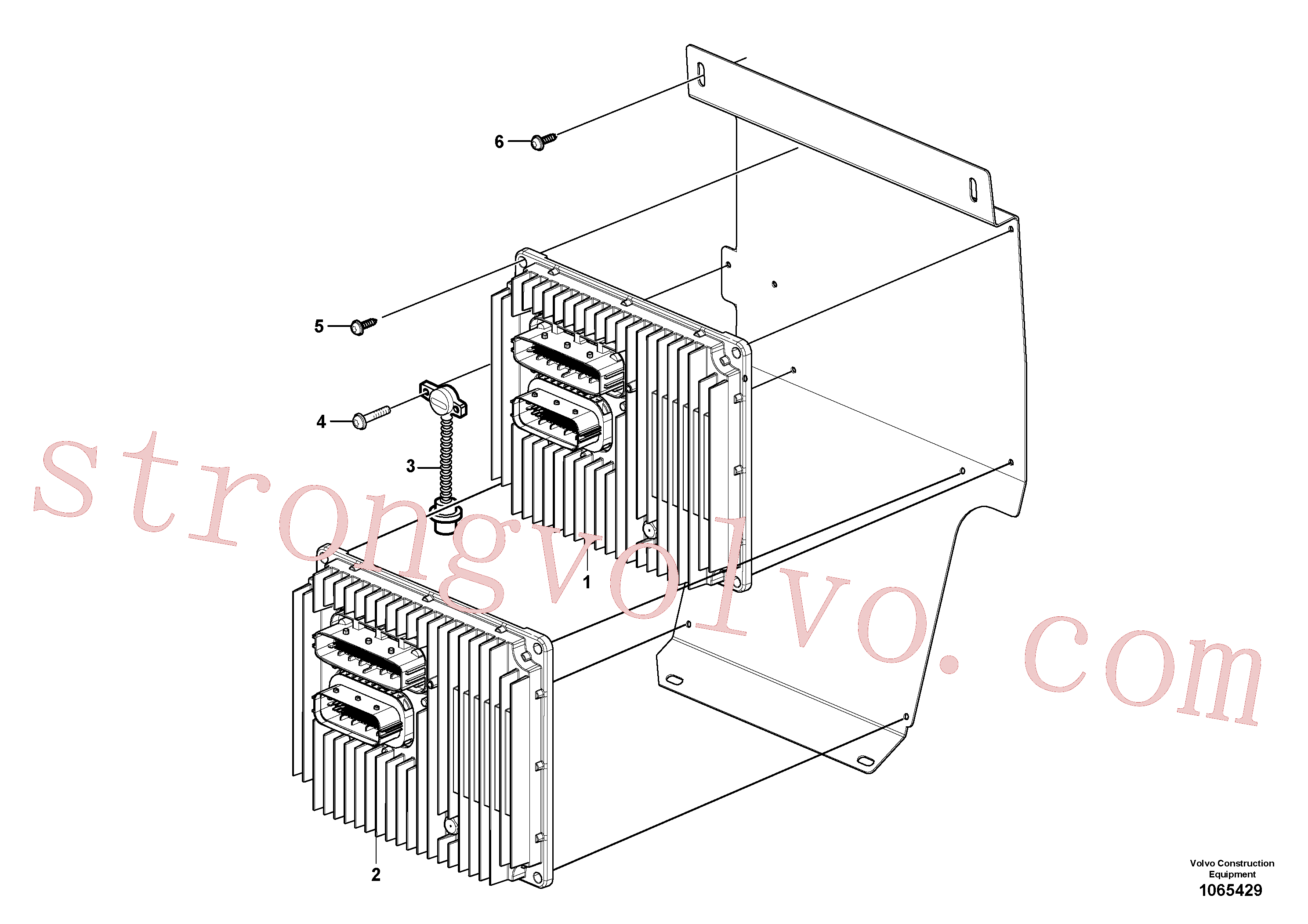 VOE15135358 Volvo Unidade electrónica(1065429 Montagem)