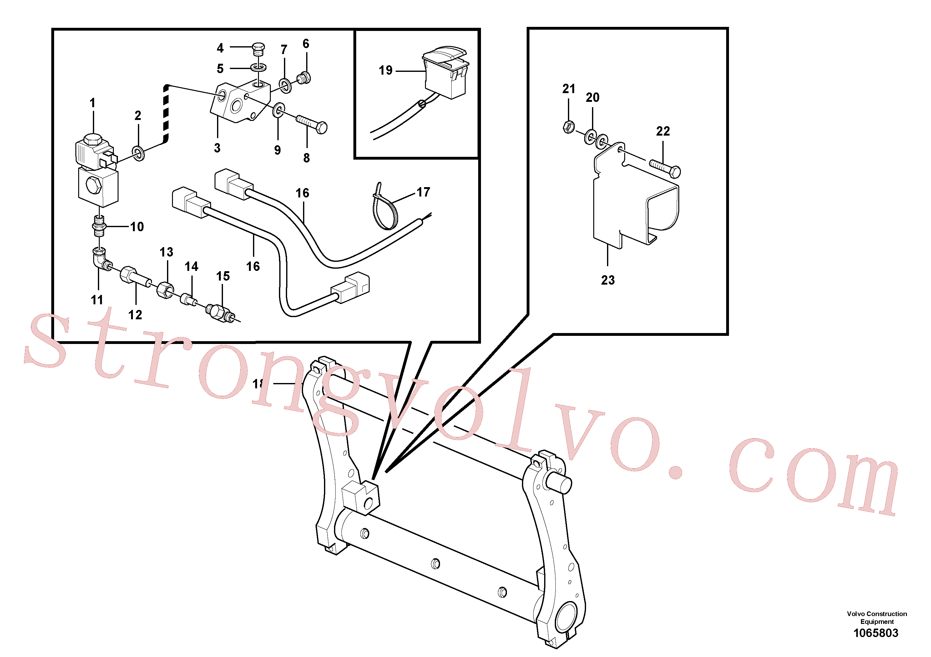 ZM2803349 Volvo(1065803 Montagem)