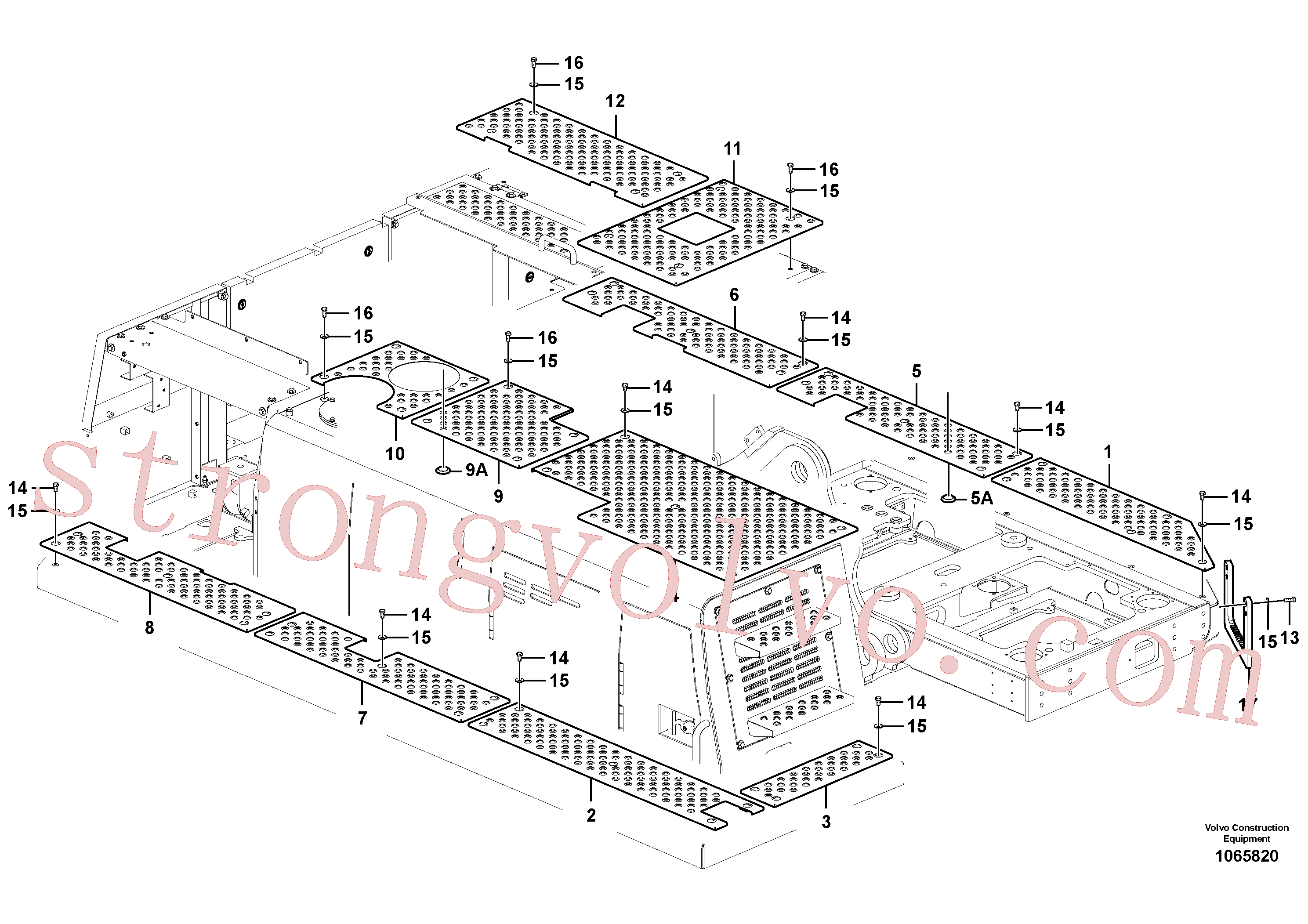 VOE991636 Volvo Antiderrapante(1065820 Montagem)