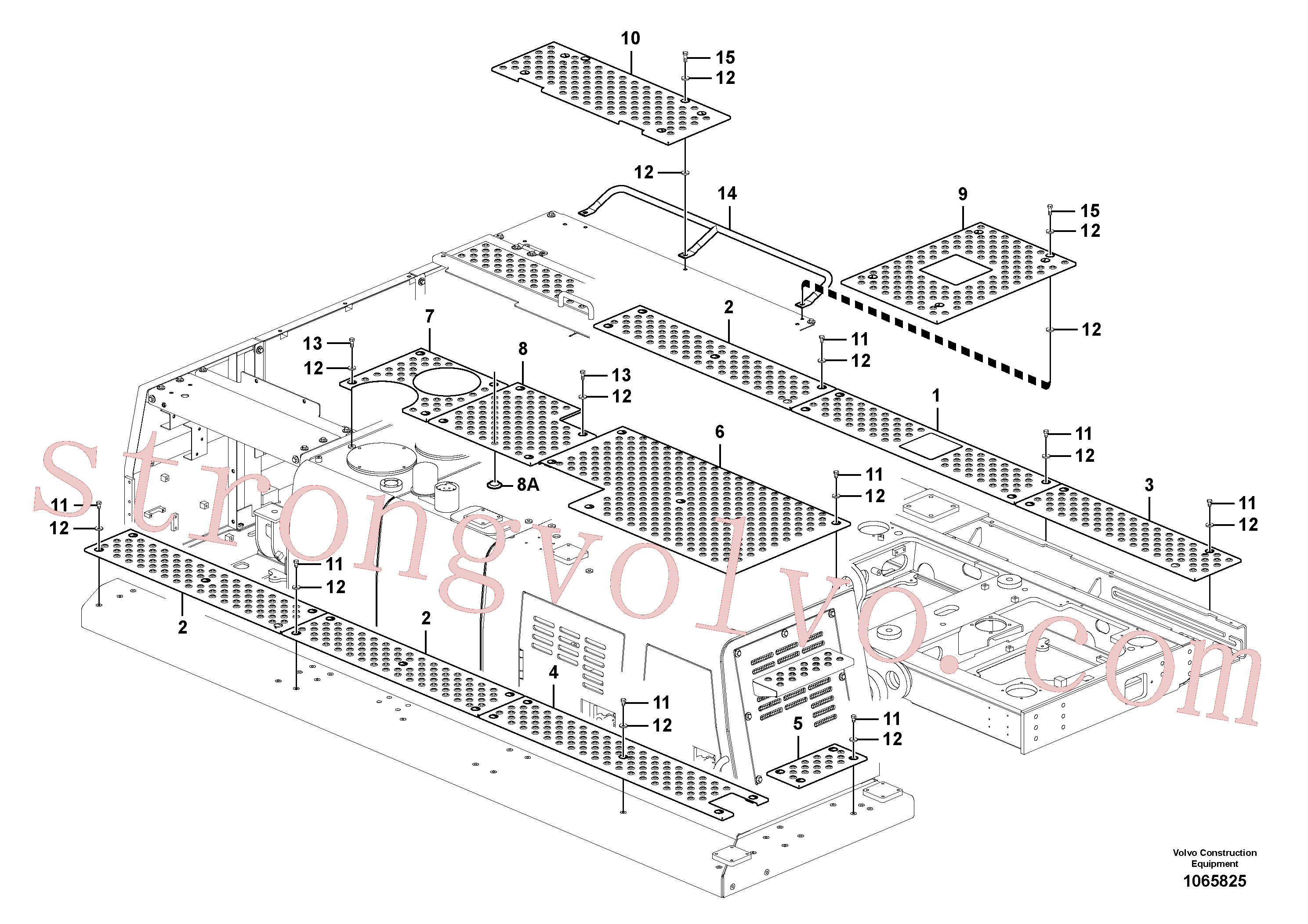VOE991636 Volvo Antiderrapante(1065825 Montagem)