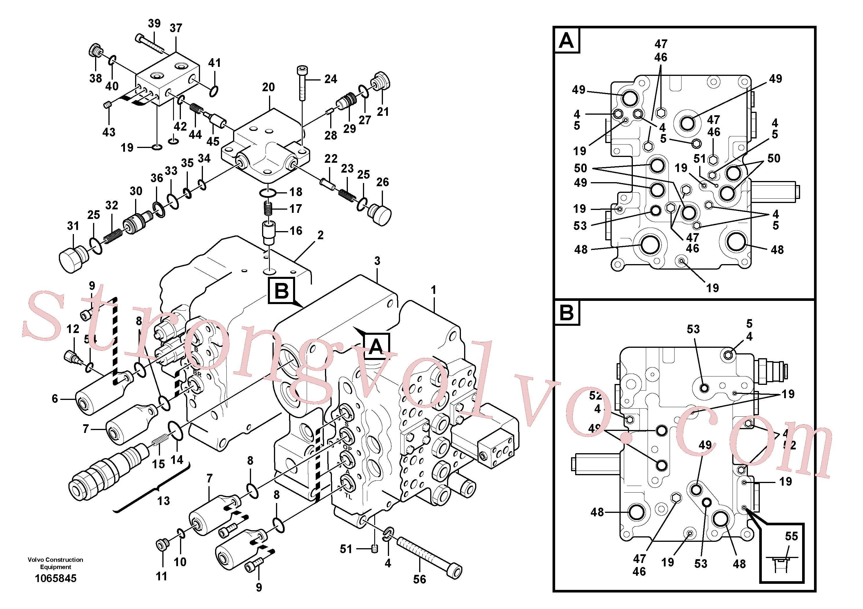 VOE14531324 Block Volvo escavadeira