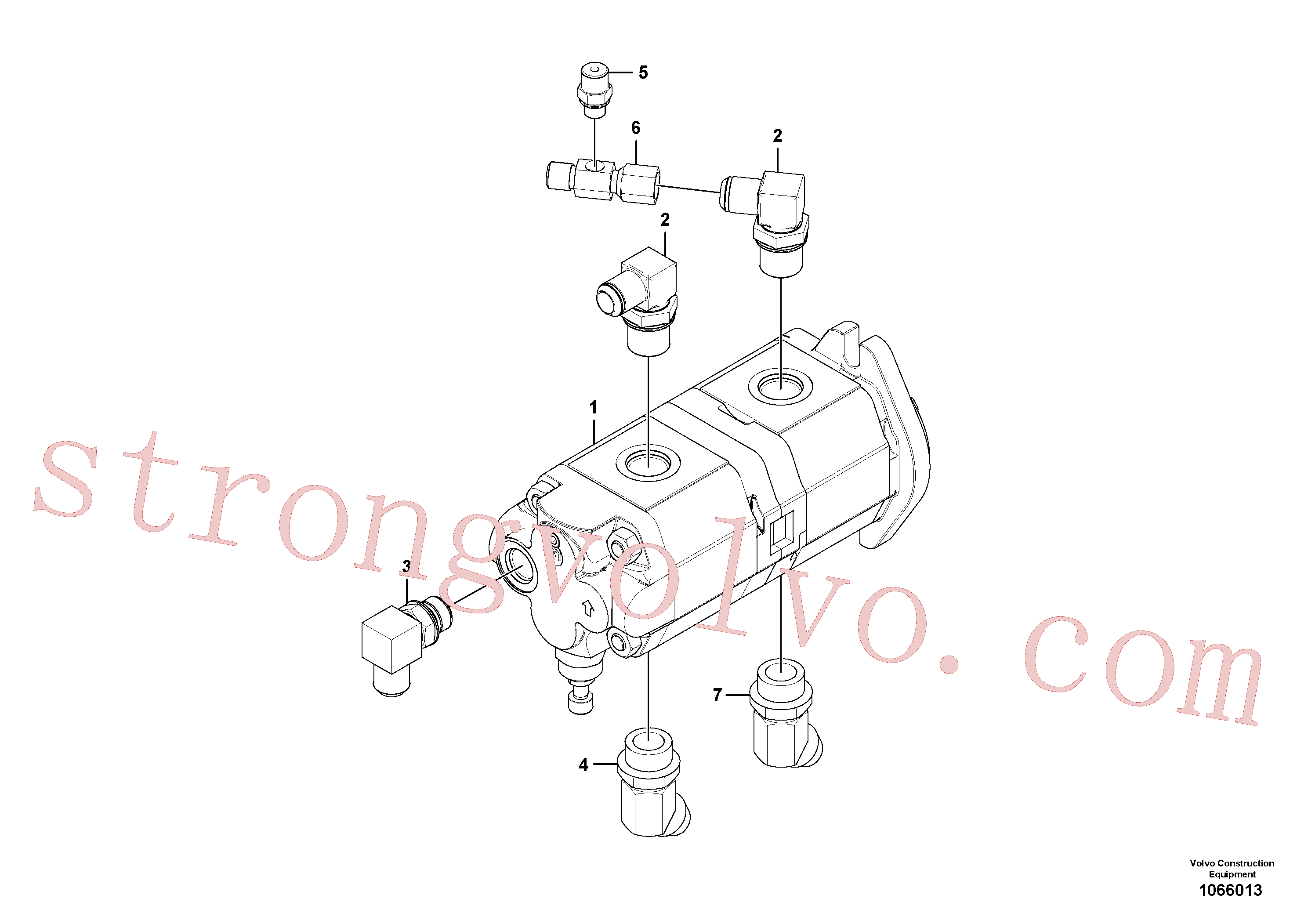 Volvo Montagem RM59922351 Niple Acessórios