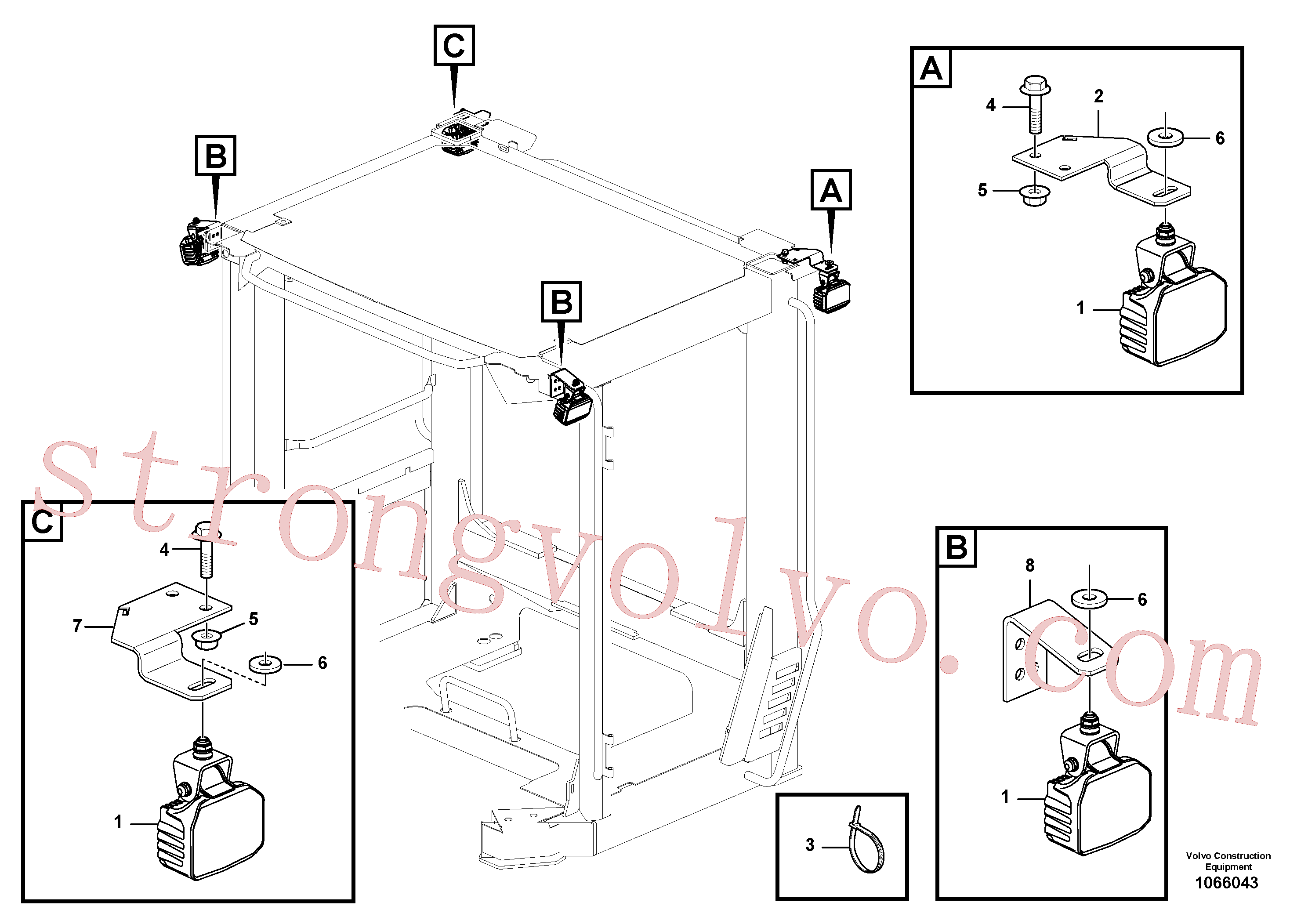 VOE990941 Volvo(1066043 Montagem)