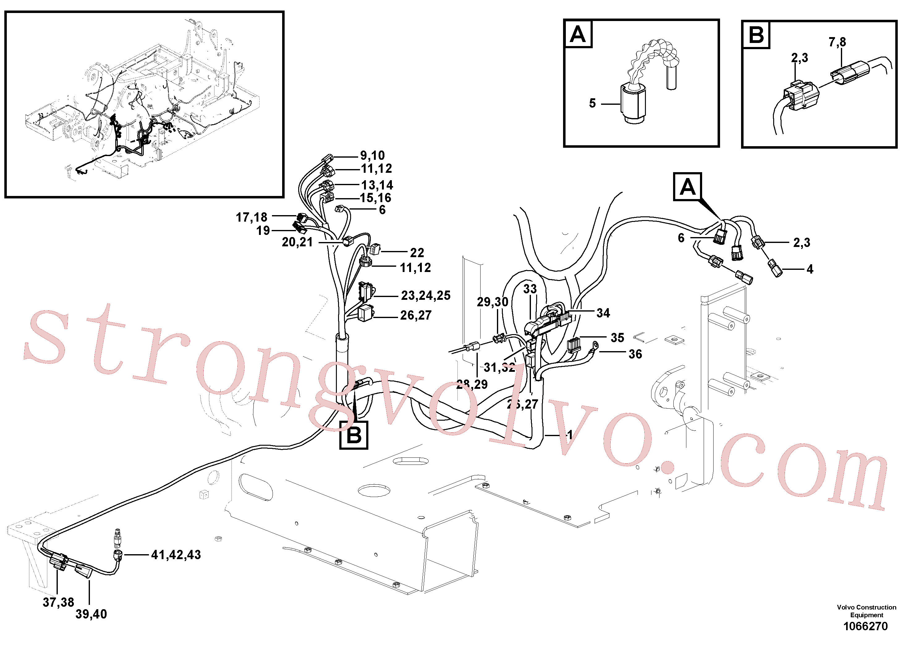 Volvo VOE14569604 Carcaça Volvo Acessórios para escavadeira