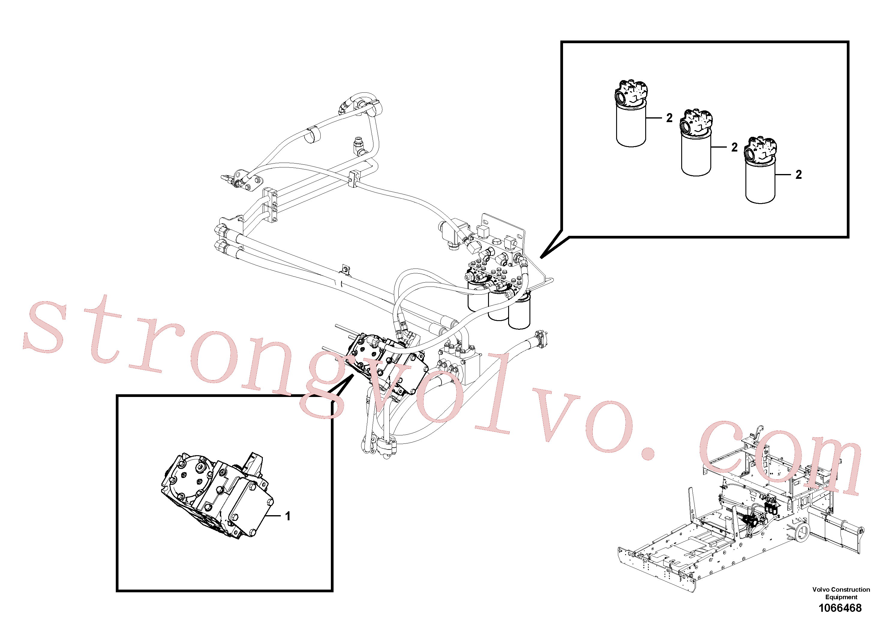 VOE12787288 Volvo(1066468 Montagem)