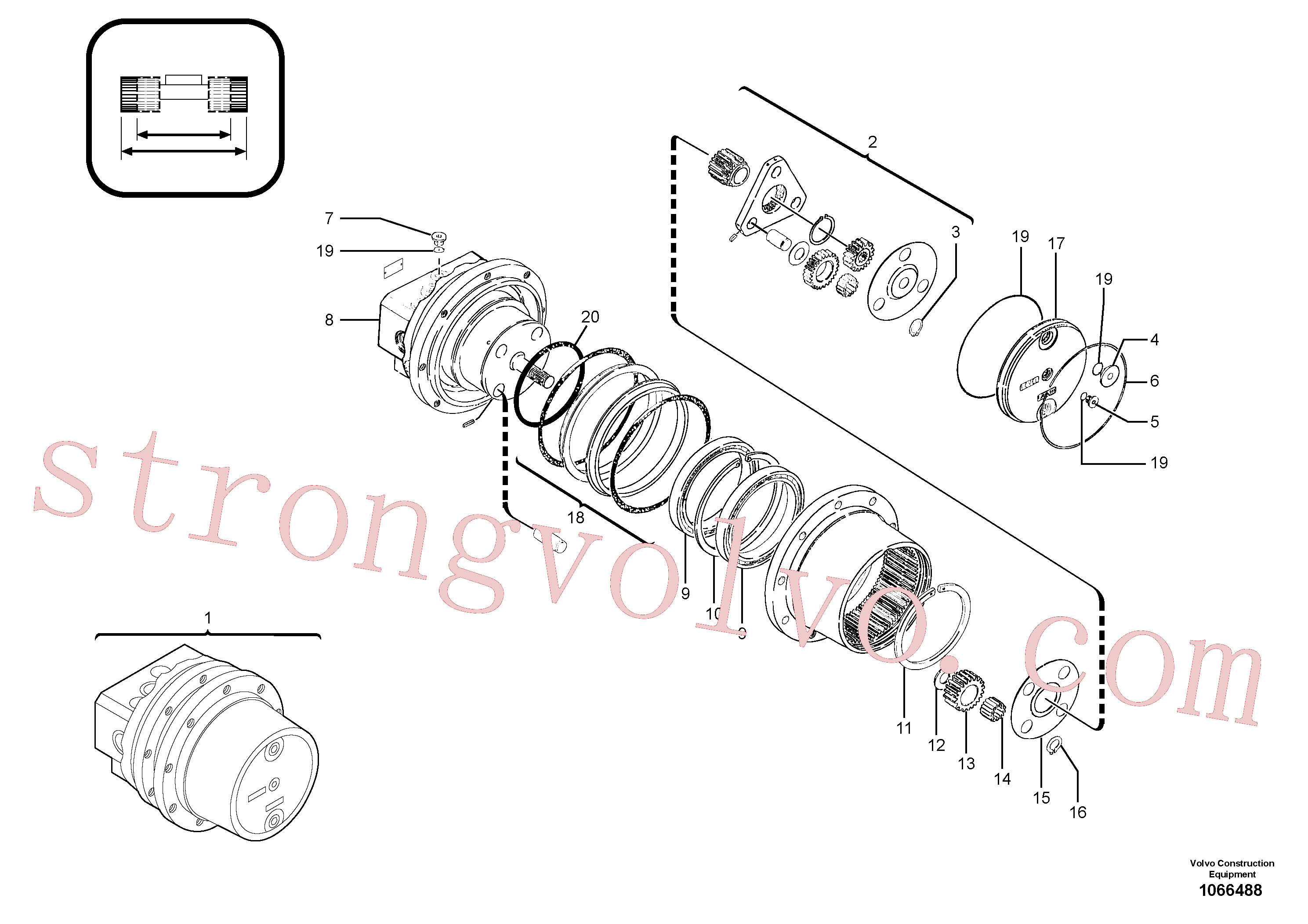 Atacado PJ7414585 Plug Volvo escavadeira
