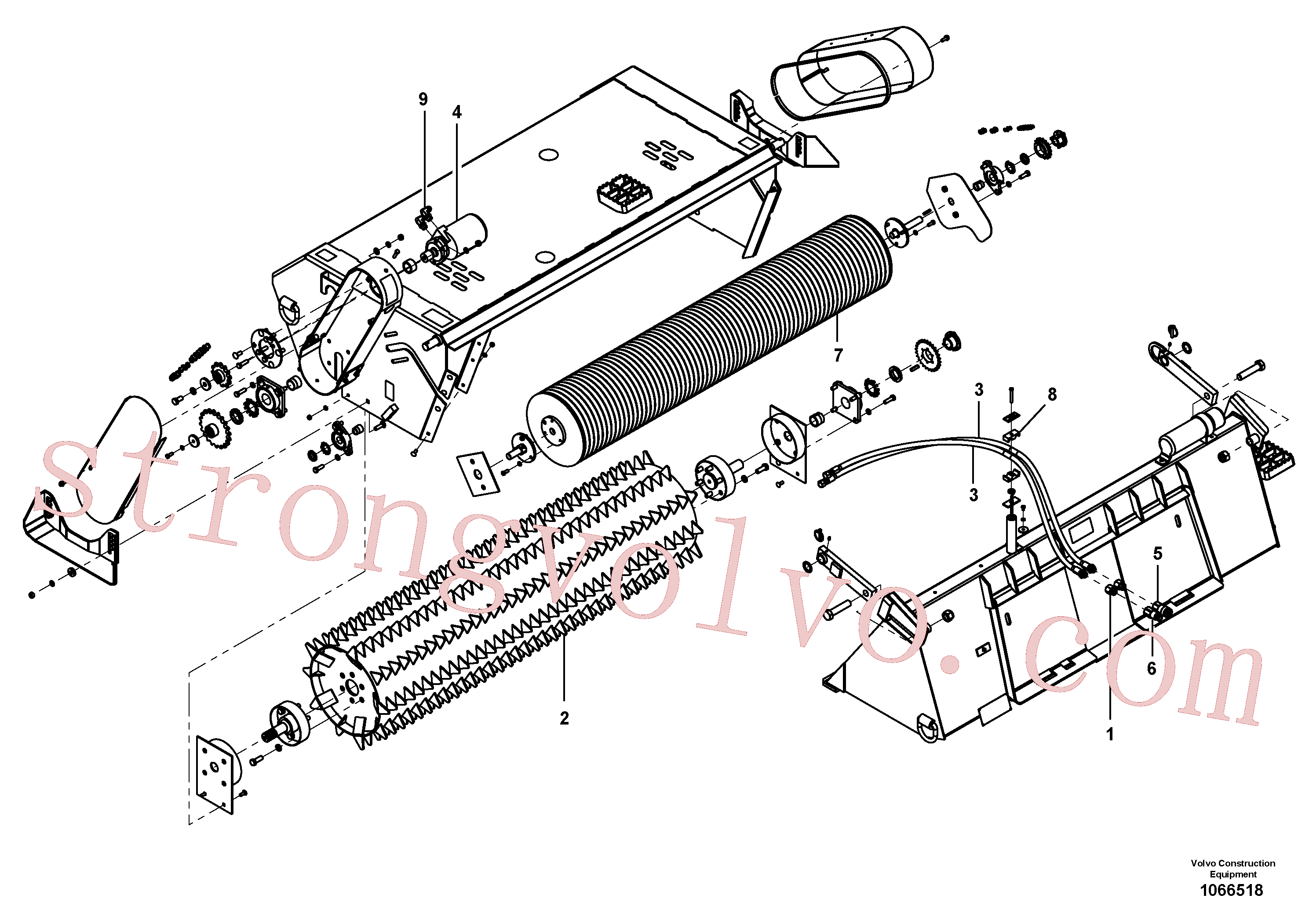 VOE16219300 Volvo(1066518 Montagem)