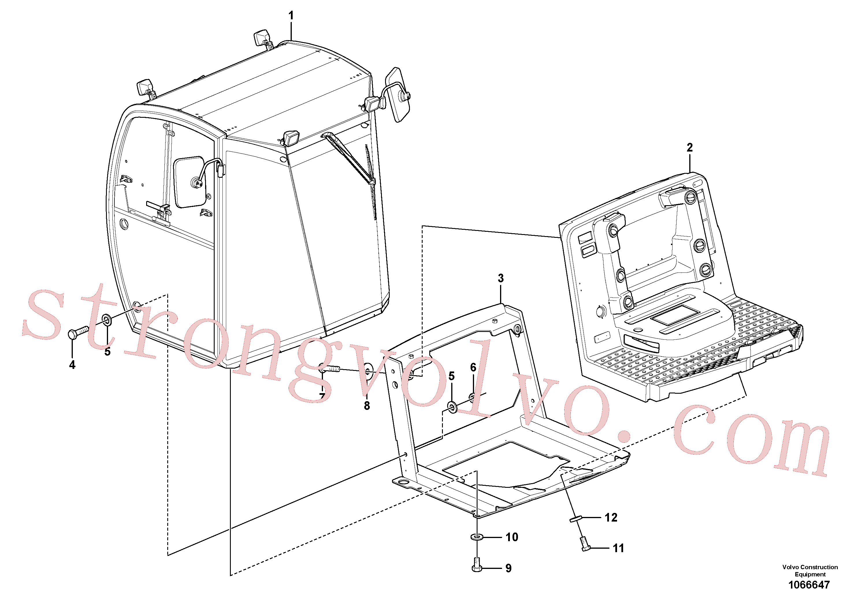 Volvo RM50264860 Arruela Volvo Acessórios para escavadeira