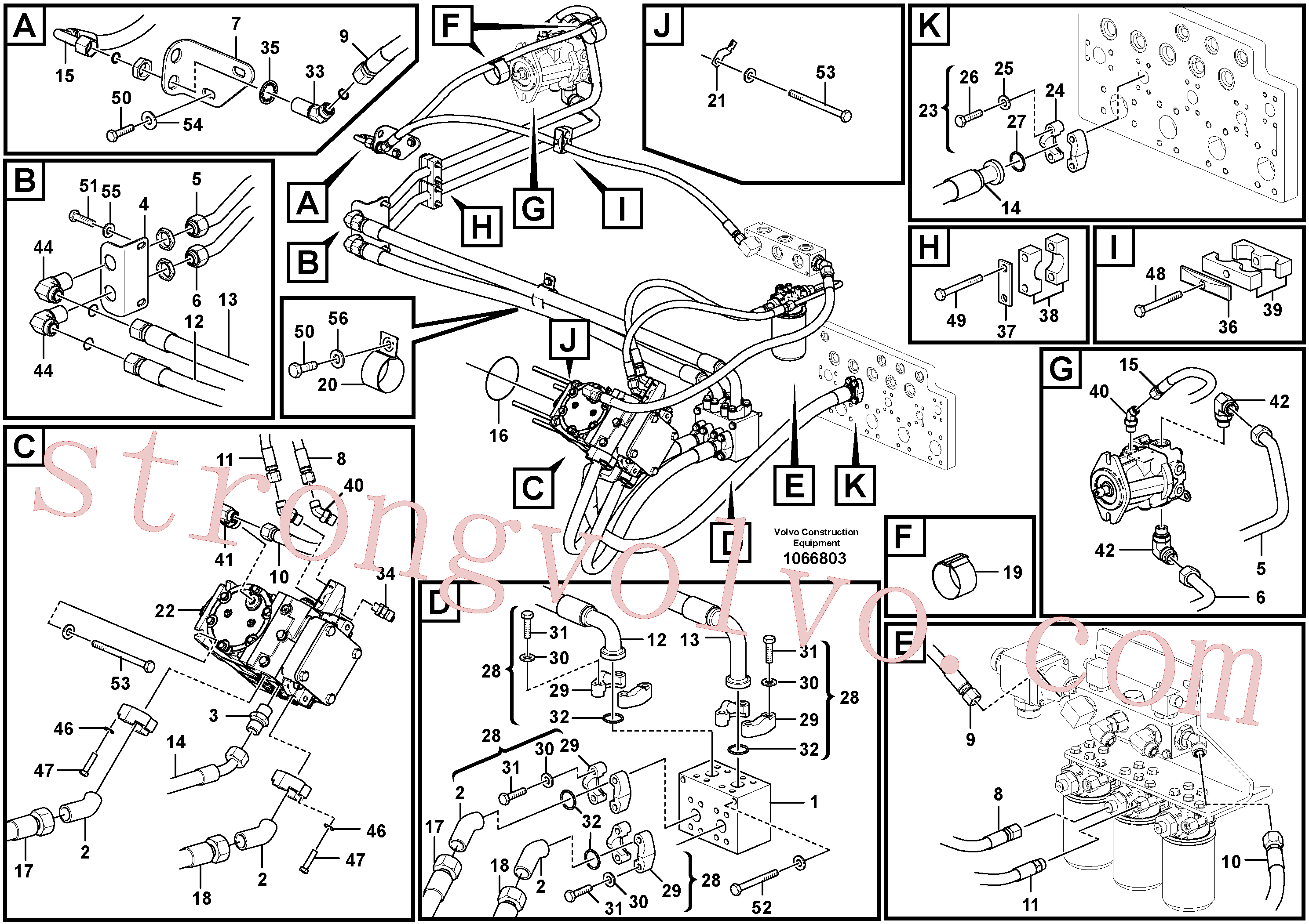 VOE12787288 Volvo(1066803 Montagem)