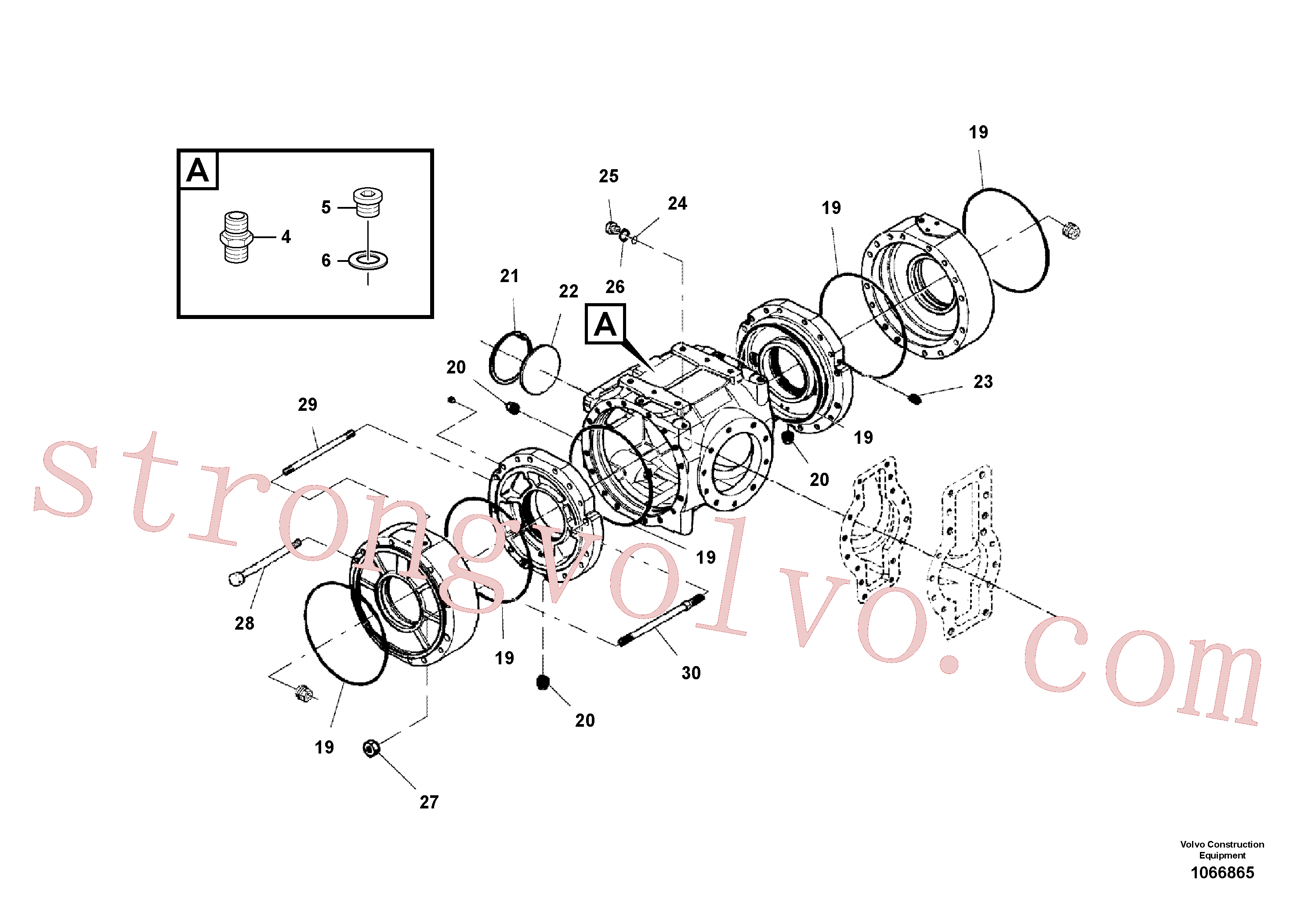 RM59251009 Volvo Eixo(1066865 Montagem)