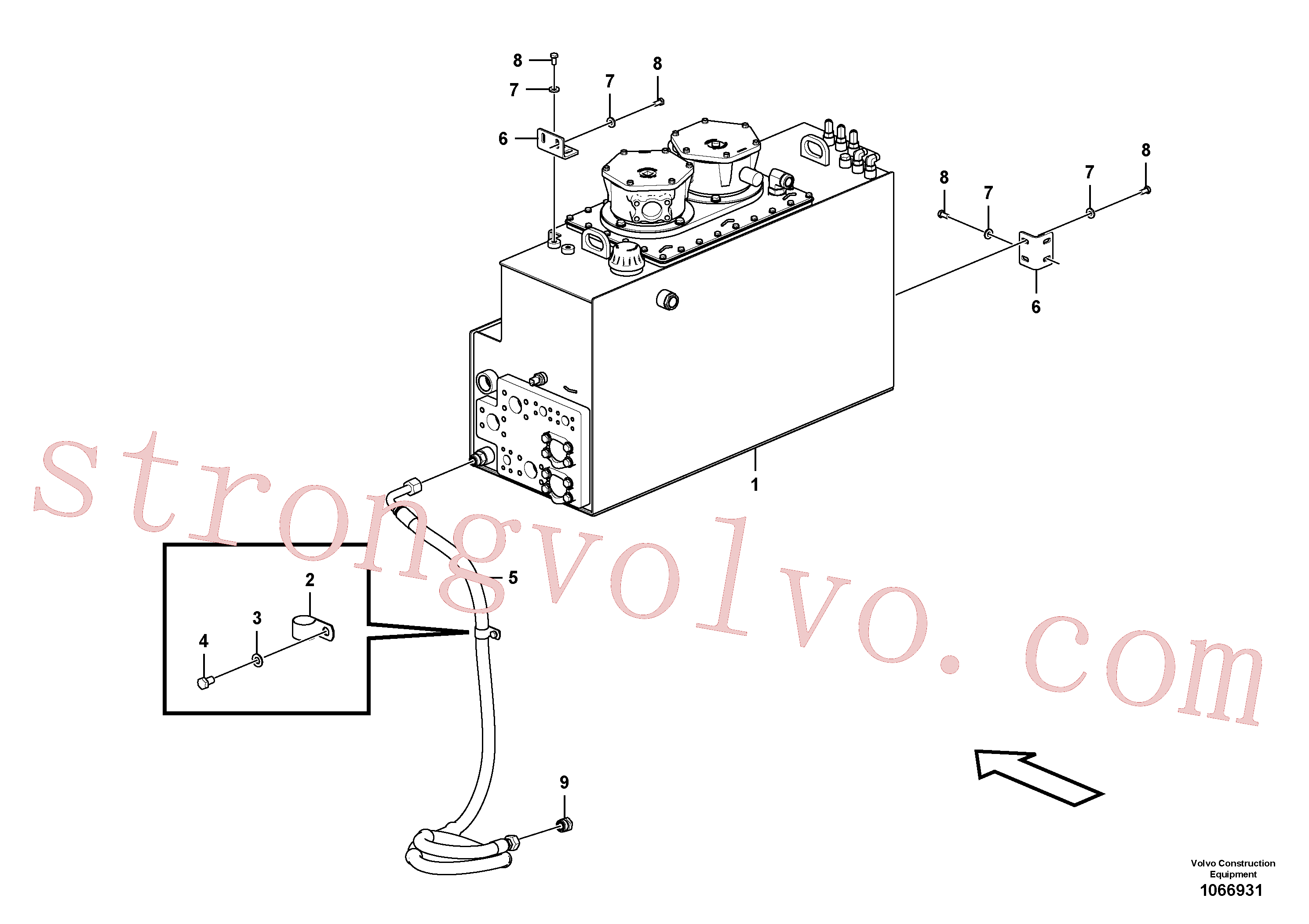 VOE935652 Volvo(1066931 Montagem)