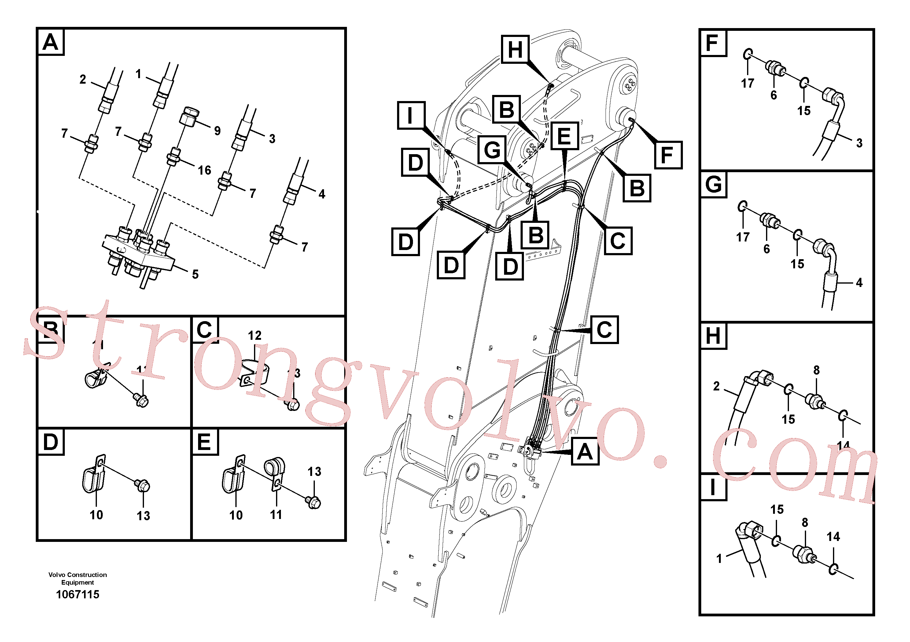VOE14881553 Volvo(1067115 Montagem)