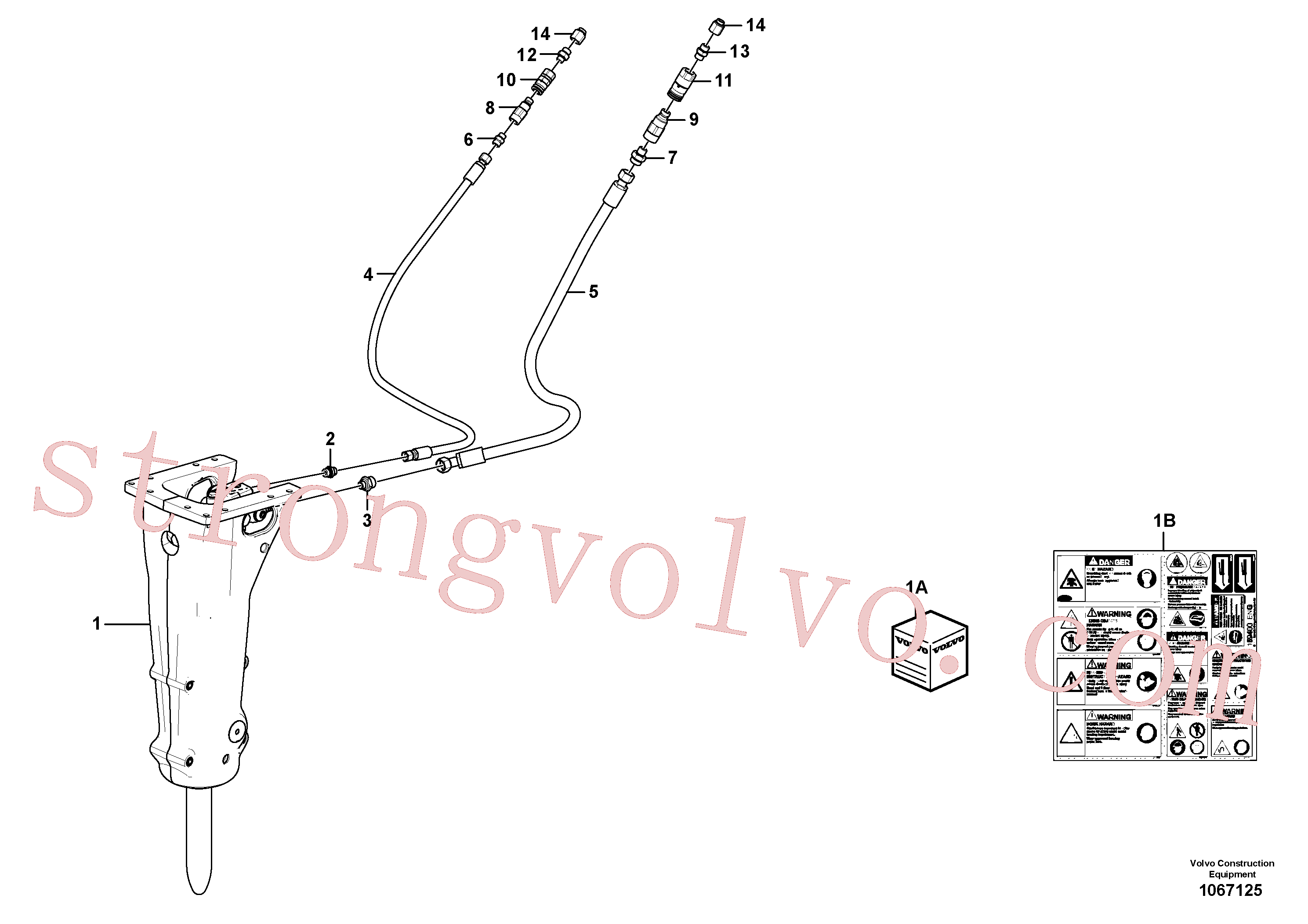 VOE15613795 Volvo(1067125 Montagem)