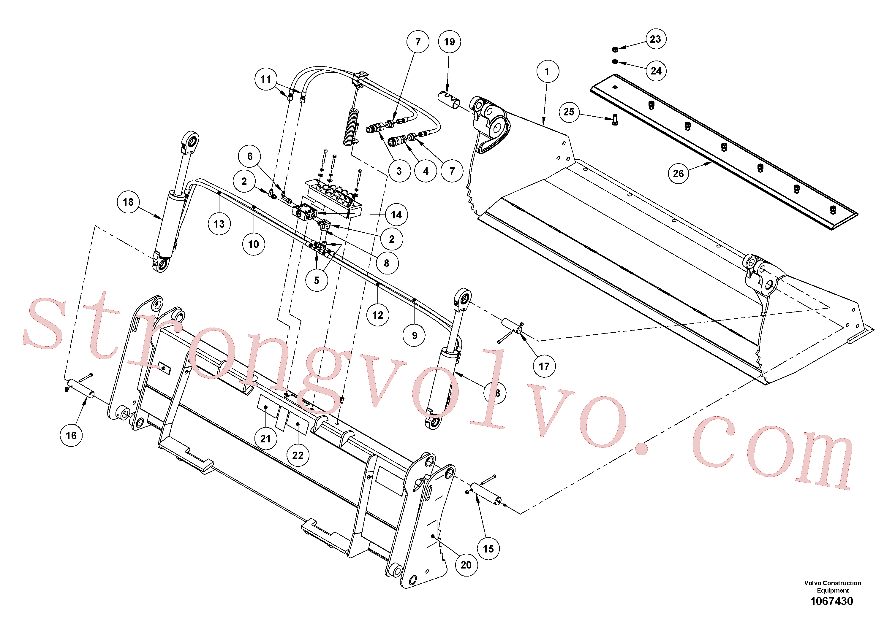 VOE16218071 Volvo(1067430 Montagem)