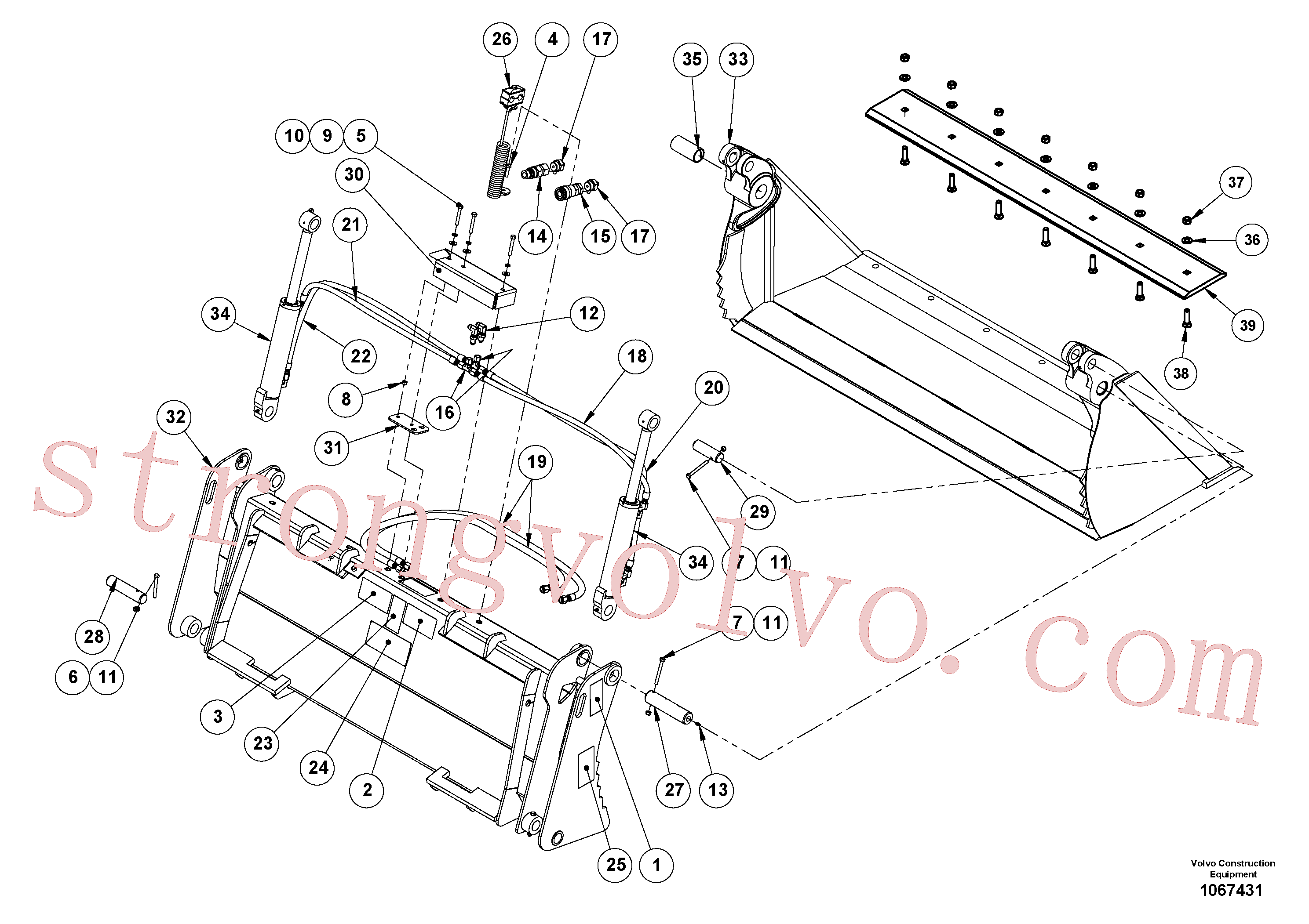 VOE16218071 Volvo(1067431 Montagem)