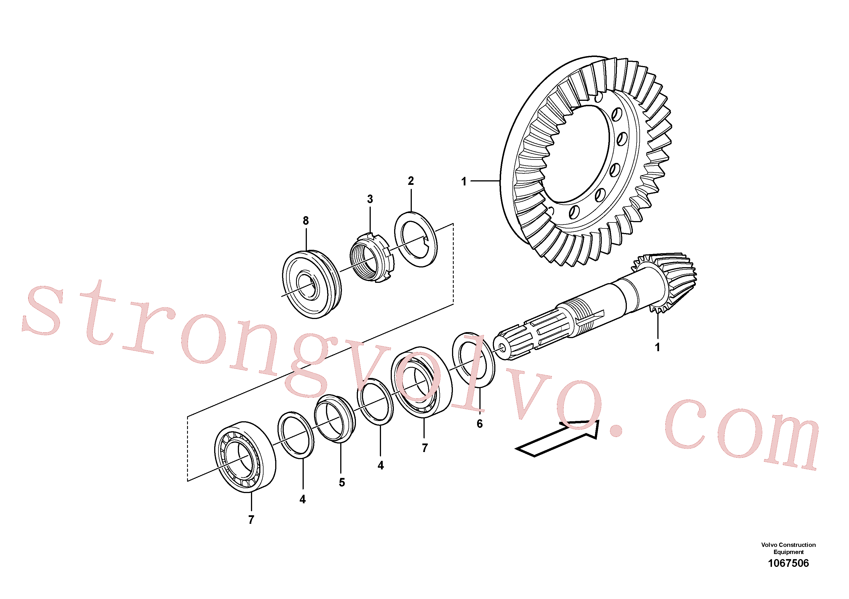 VOE11709288 Volvo Pinhão(1067506 Montagem)