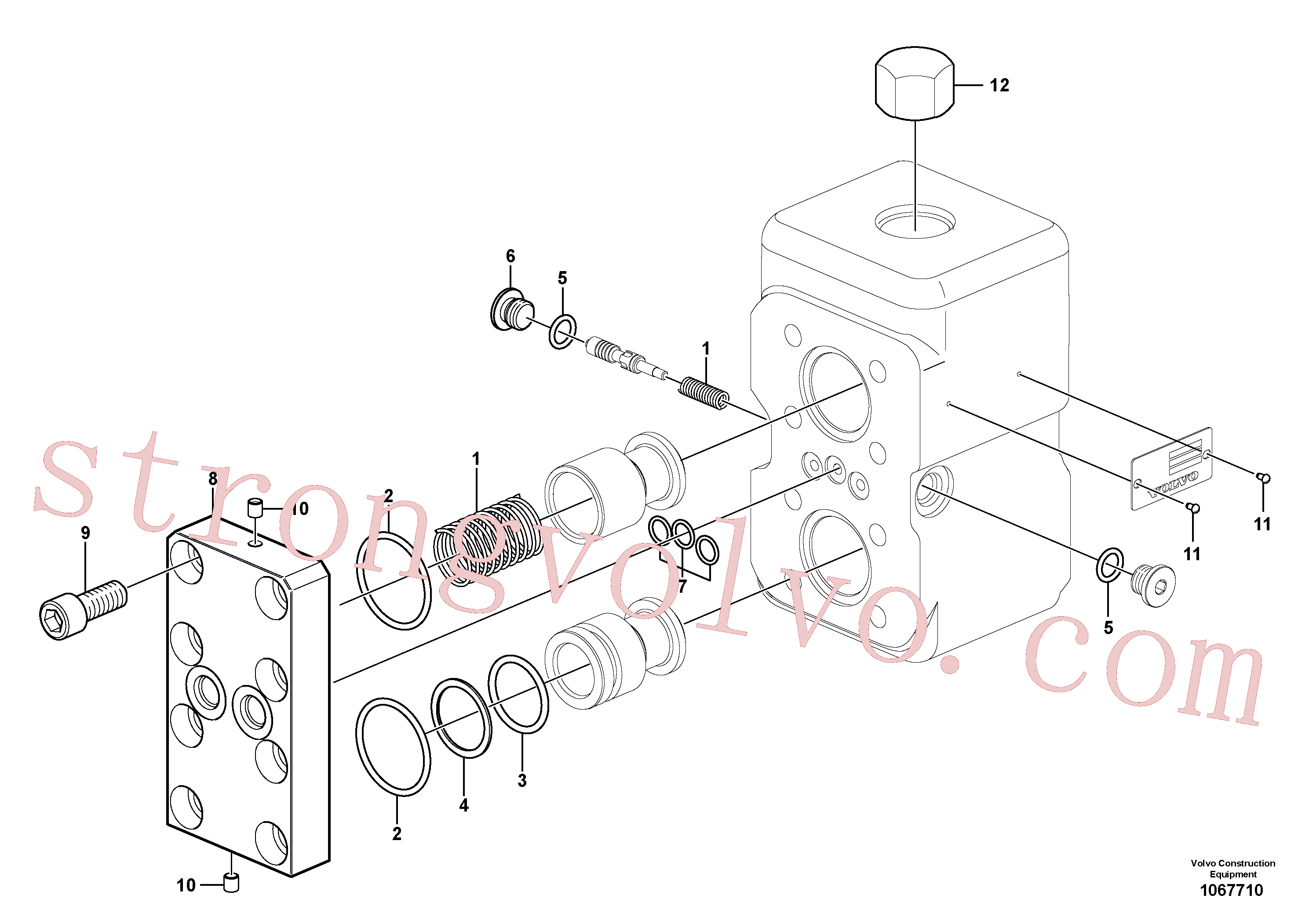 VOE14570849 Volvo(1067710 Montagem)