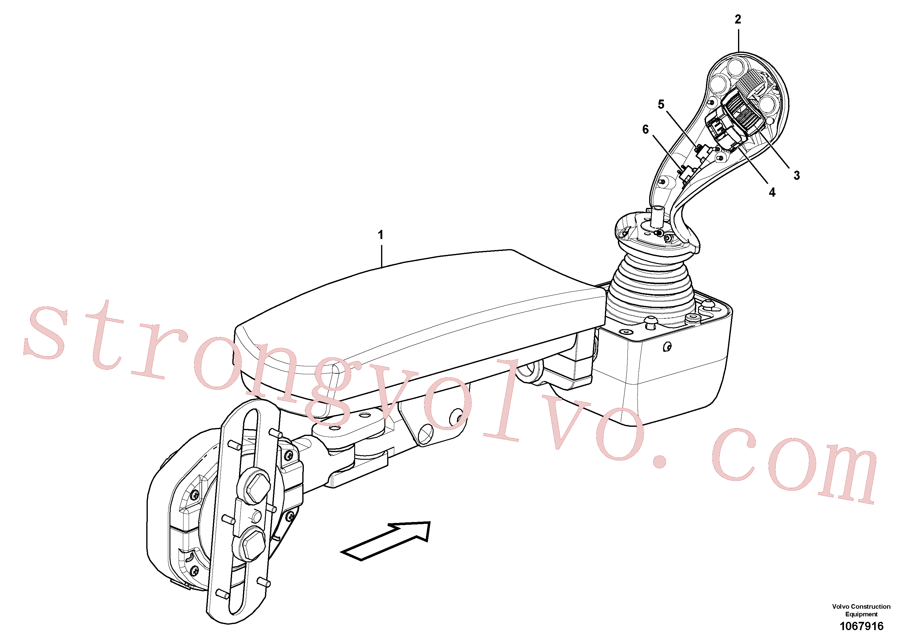 VOE17271866 Interruptor Inscreva-se para Volvo Acessórios para escavadeira