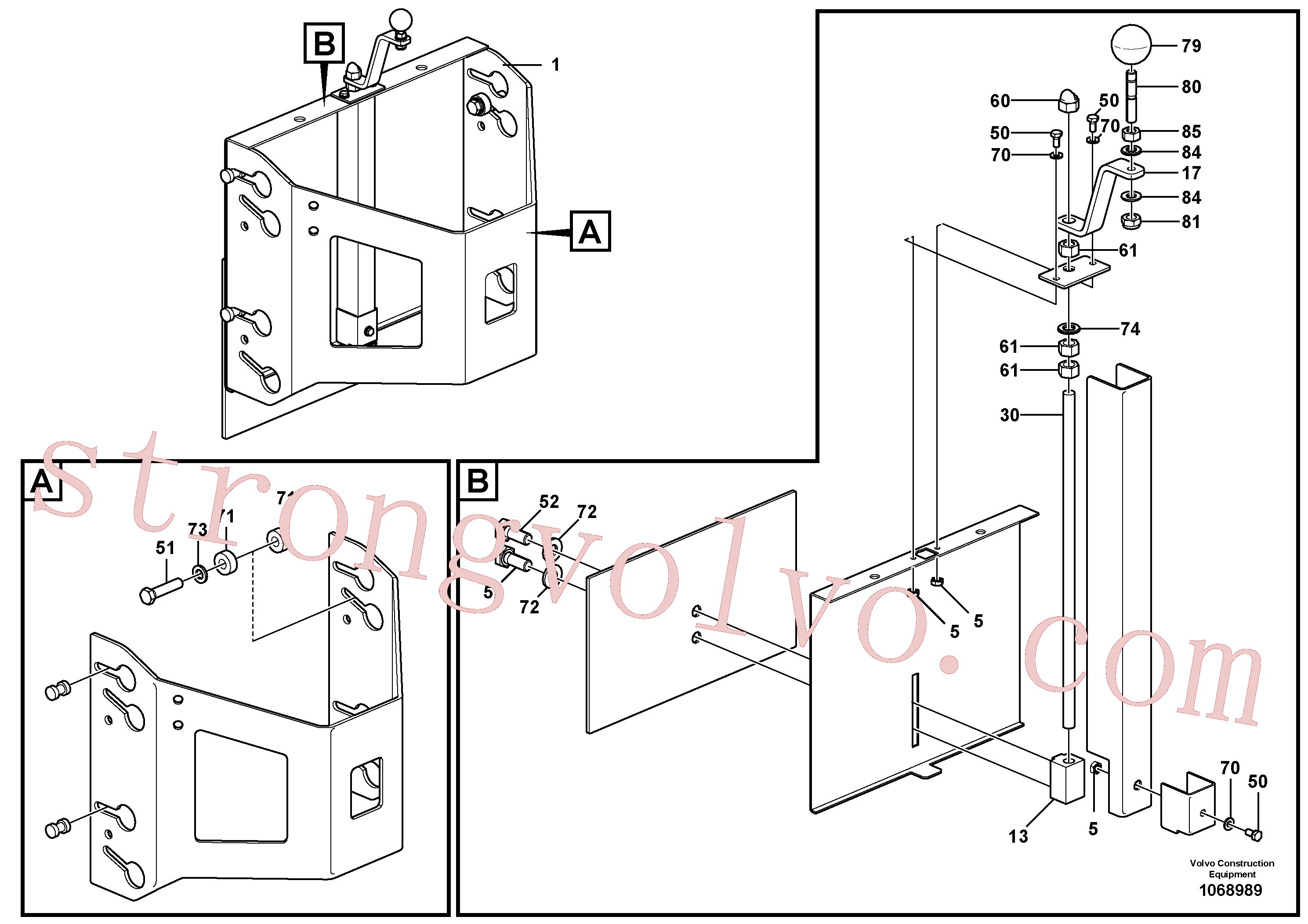 Volvo Montagem RM96722269 Parafuso sextavado Acessórios