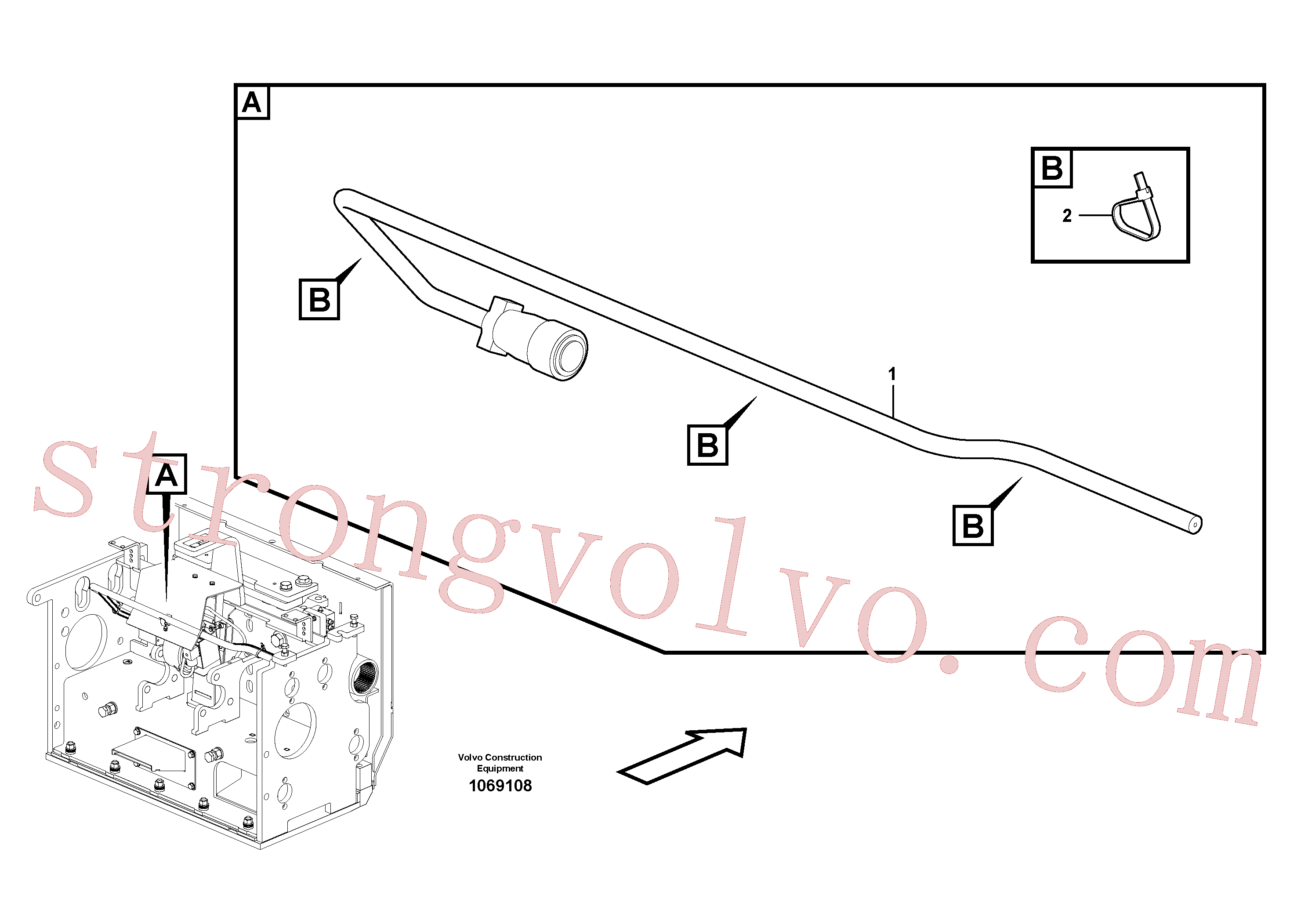 Atacado RM13909932 Braçadeira Volvo escavadeira