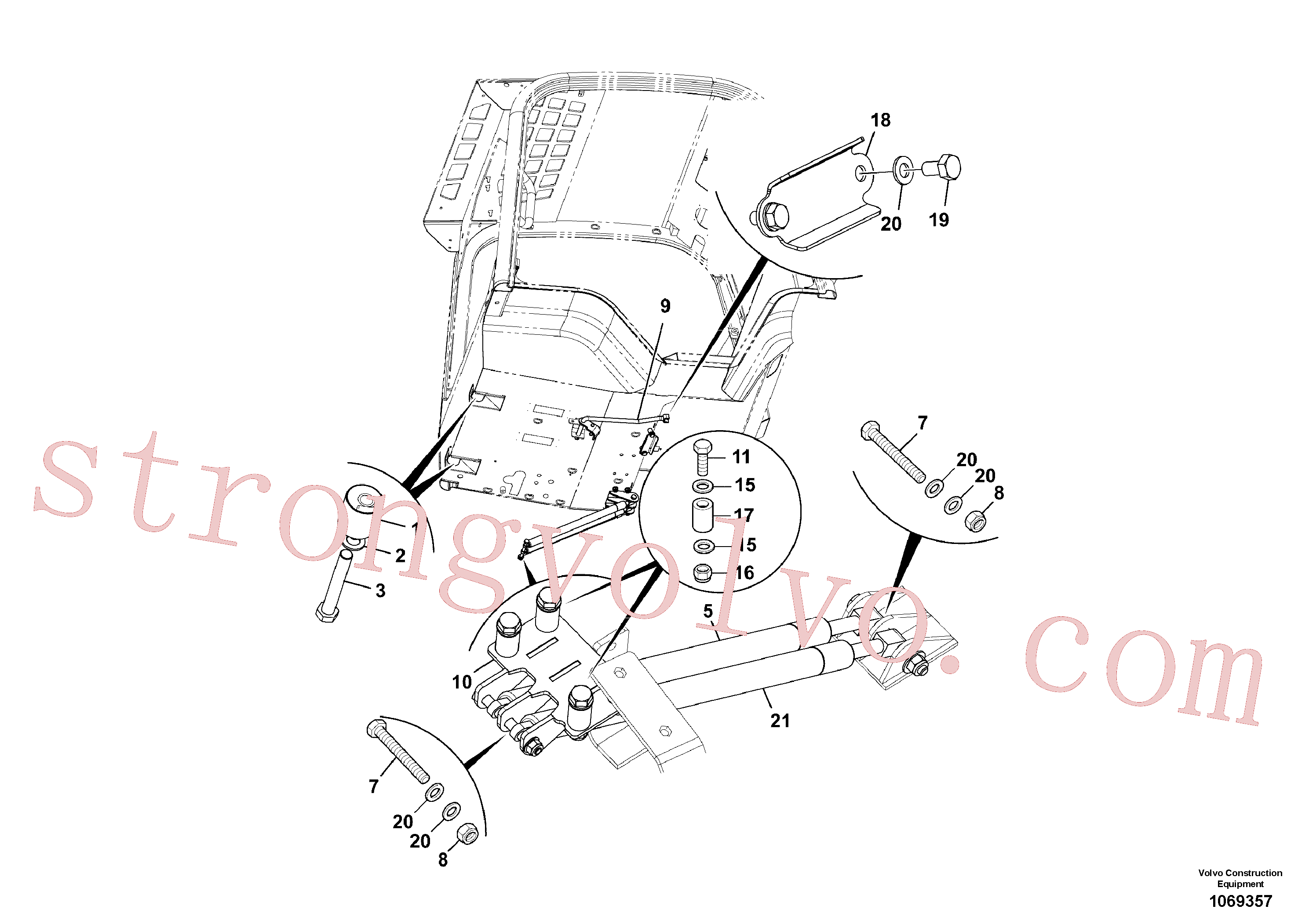 VOE16212126 Volvo(1069357 Montagem)