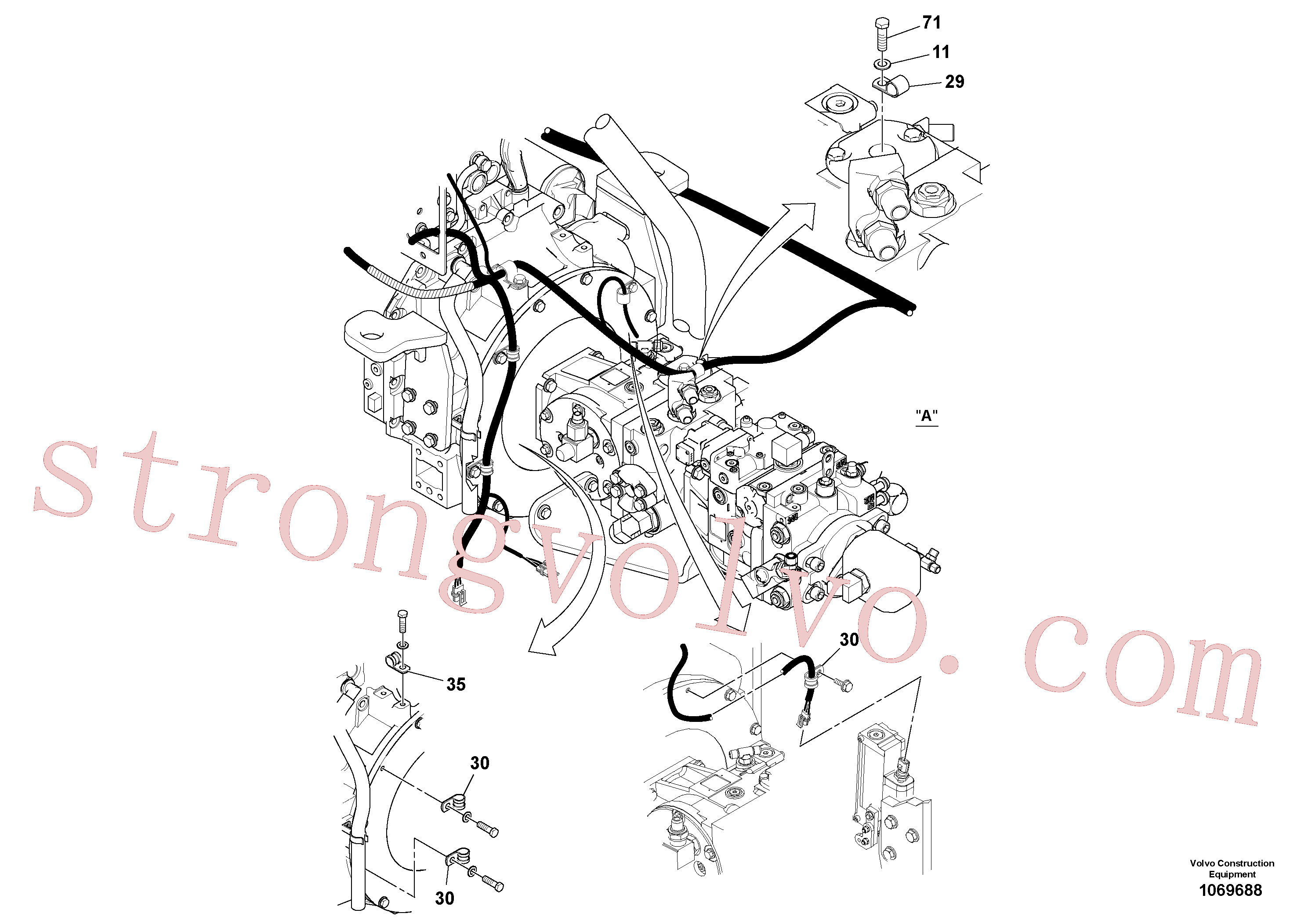 RM59661413 Volvo Instalação de cablagem, Instalação eléctrica(1069688 Montagem)