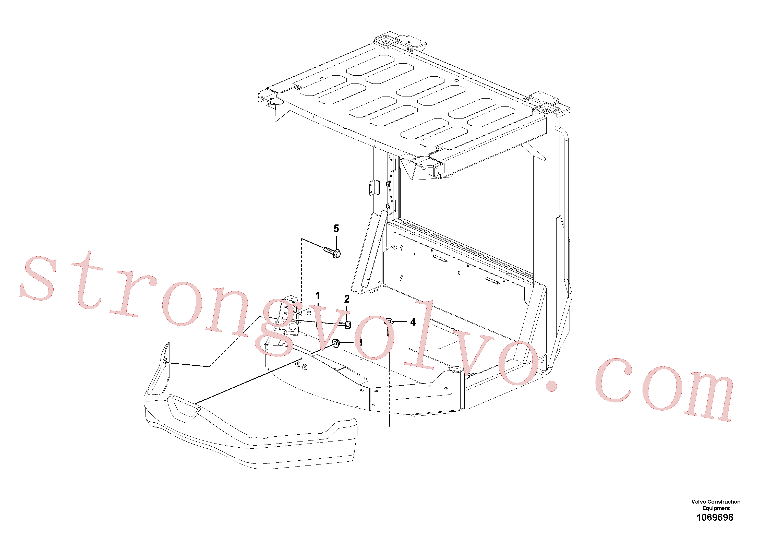 VOE971368 Volvo Coberturas(1069698 Montagem)