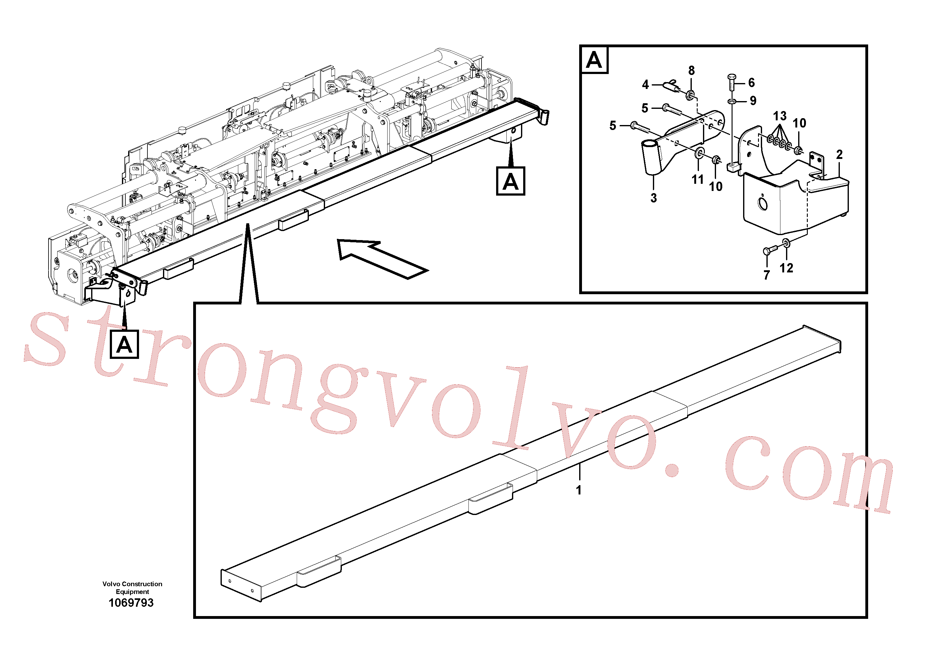 RM14104426 Mola do disco Inscreva-se para Volvo Acessórios para escavadeira