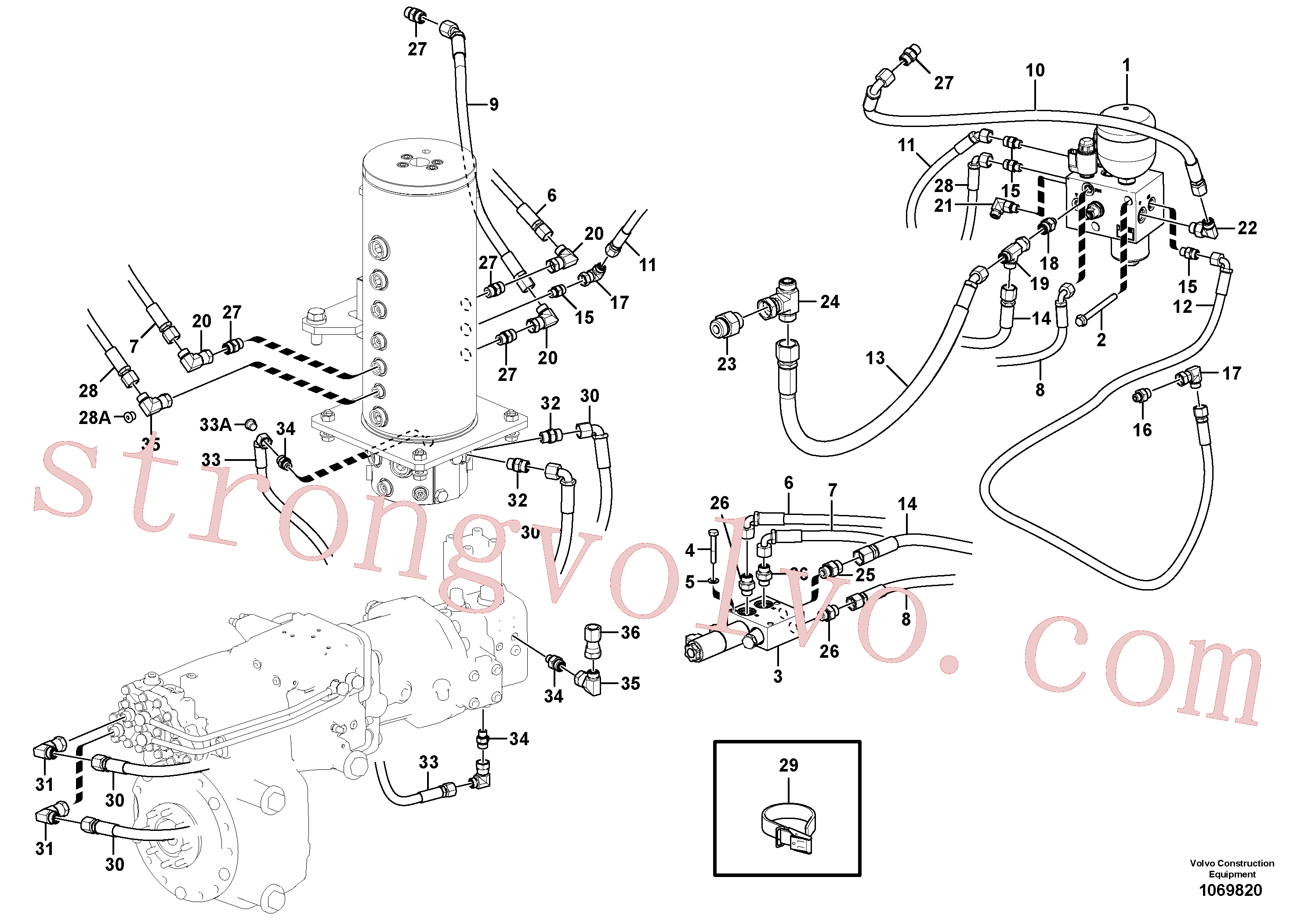 VOE938270 Volvo(1069820 Montagem)