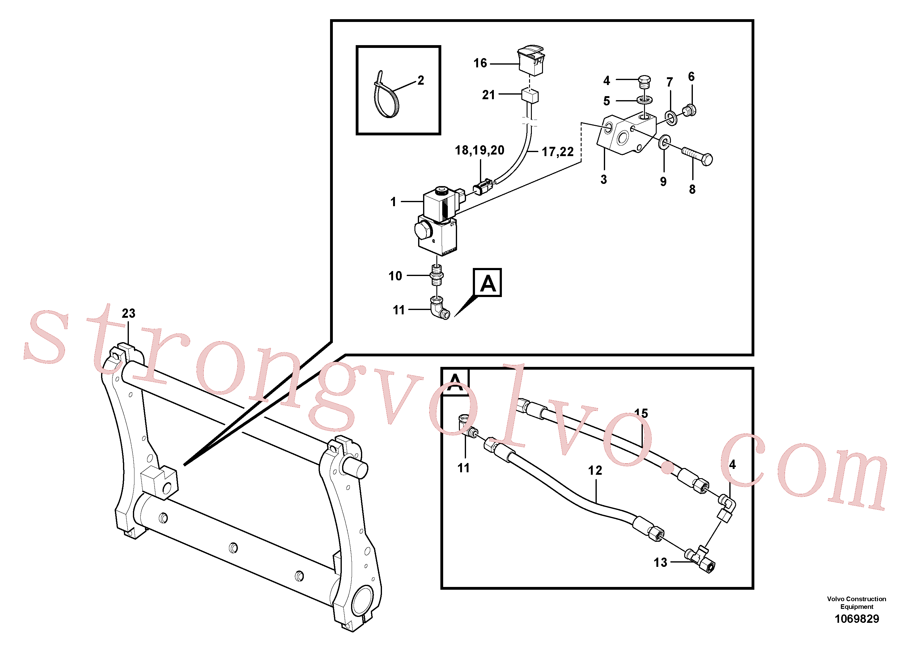 VOE11806306 Volvo(1069829 Montagem)