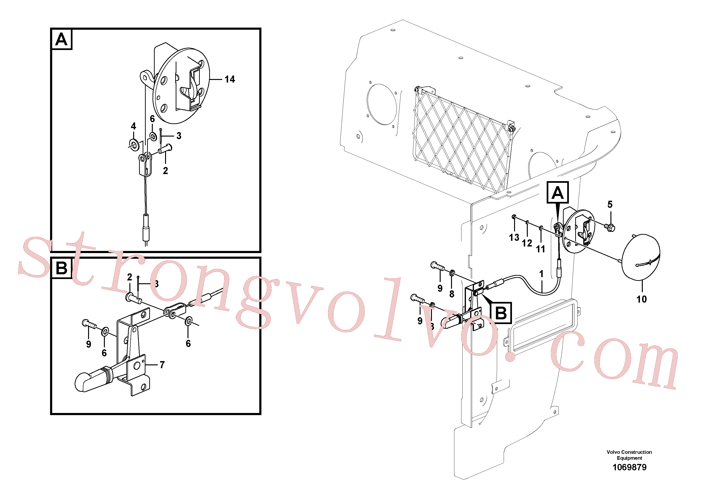 VOE994785 Volvo Cabina do operador(1069879 Montagem)
