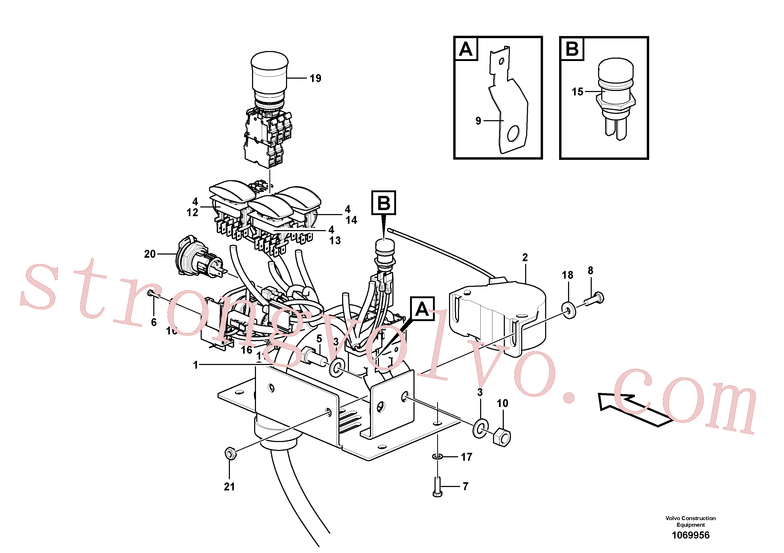 VOE959166 Volvo(1069956 Montagem)