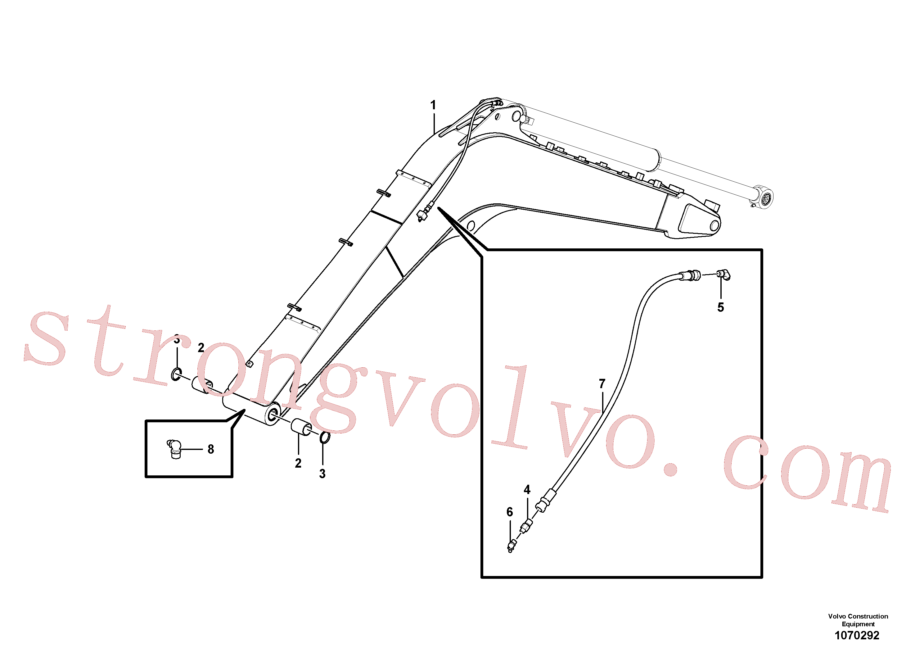 VOE14519242 Bucha Volvo escavadeira