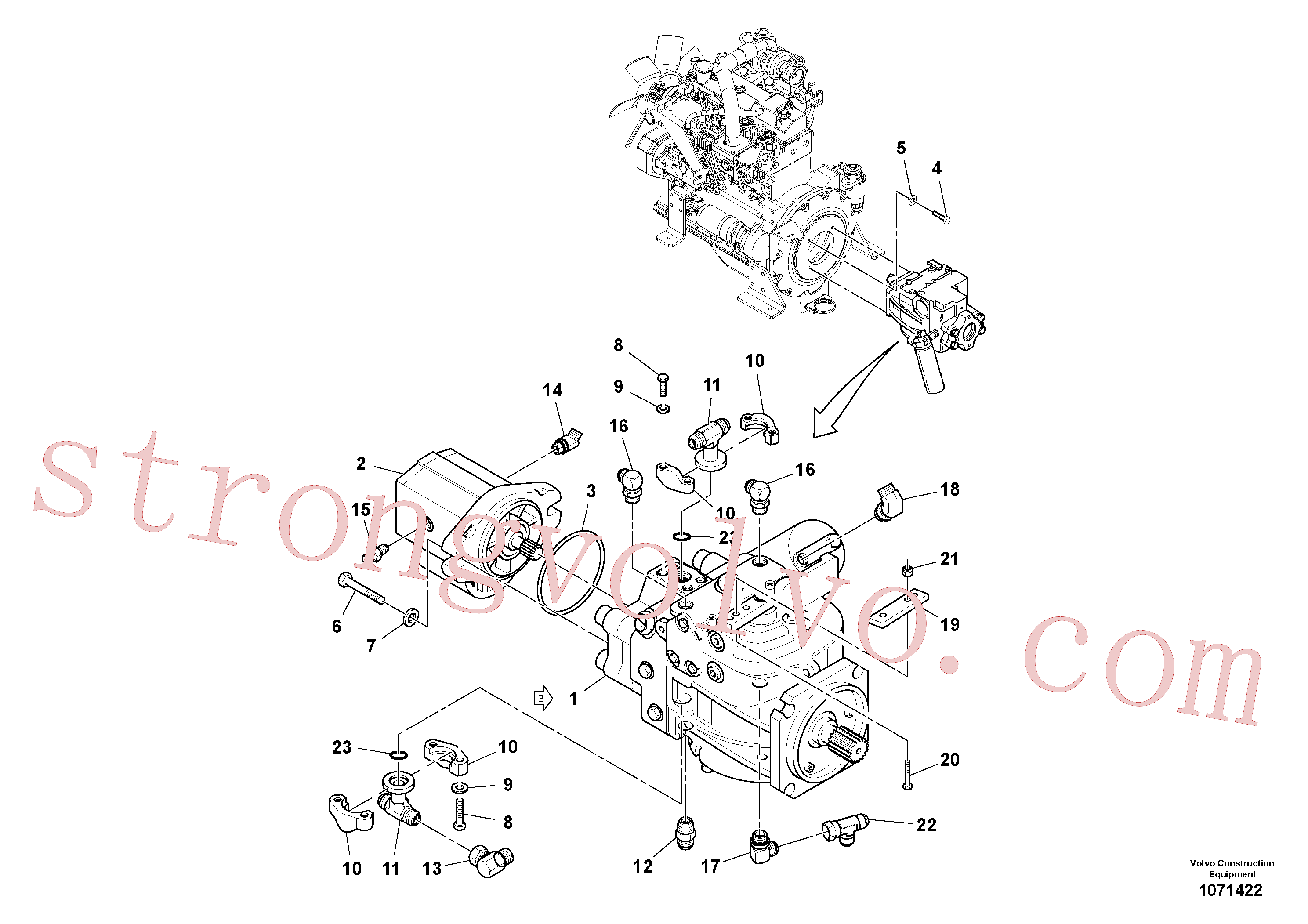 RM95571568 Volvo(1071422 Montagem)